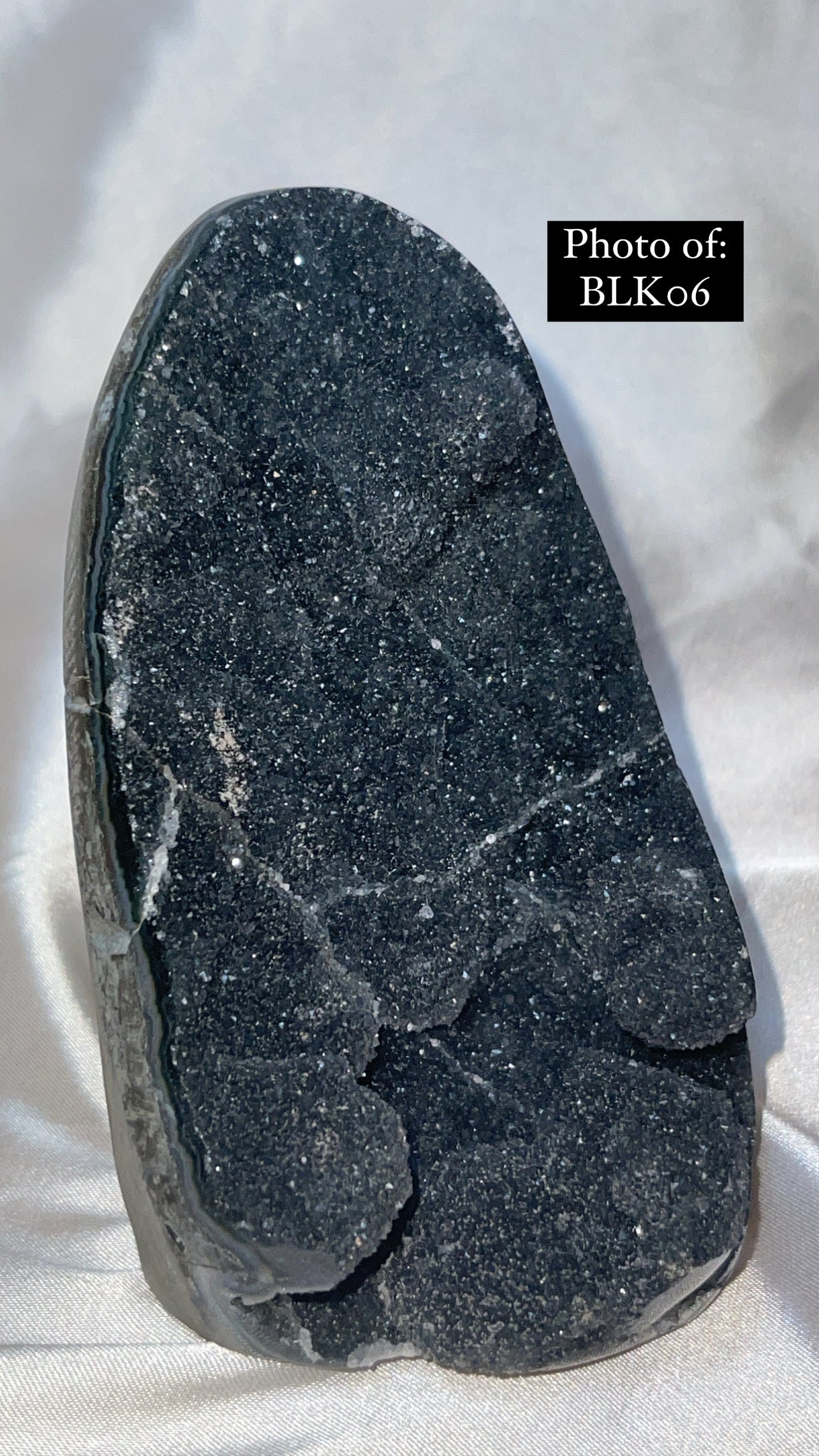 Black Amethyst Cut Base