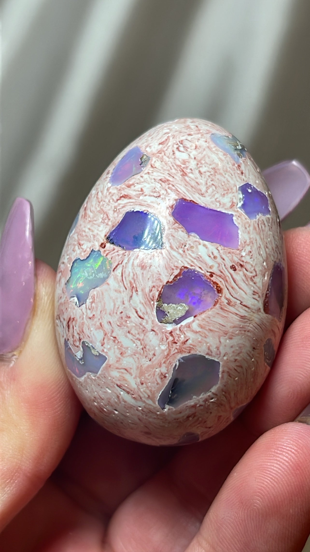 Mexican Fire Opal AAA Egg