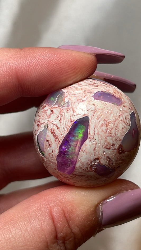 Mexican Fire Opal AAA Sphere