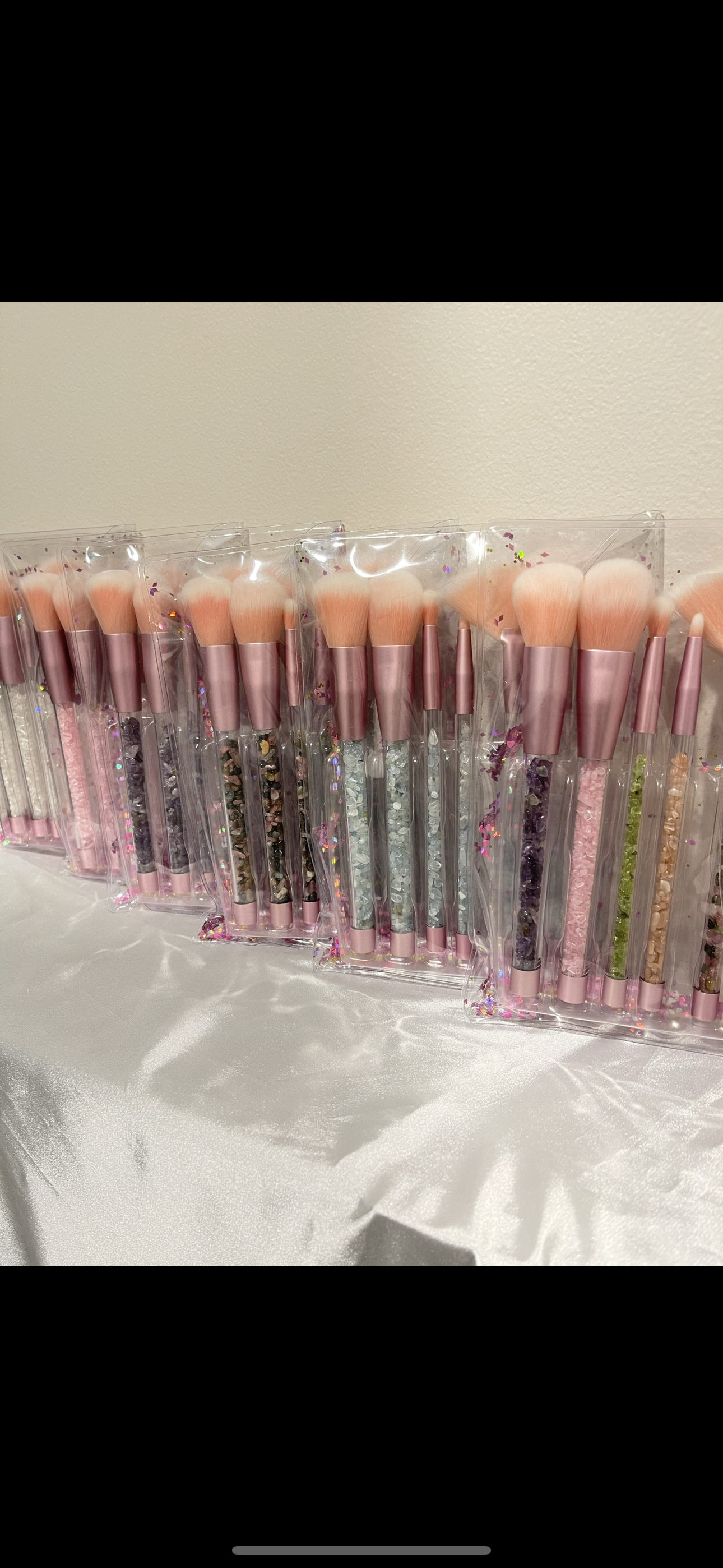 Crystal Makeup Brush Sets