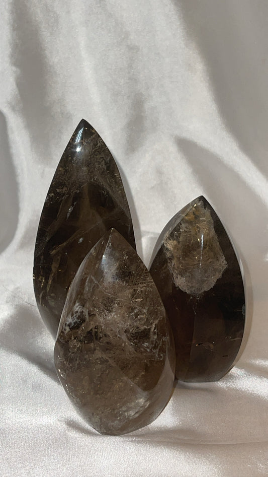 Smoky Quartz AAA Flame