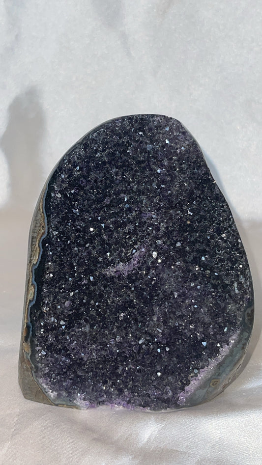 Druzy Galaxy Amethyst AAA Large Cutbase