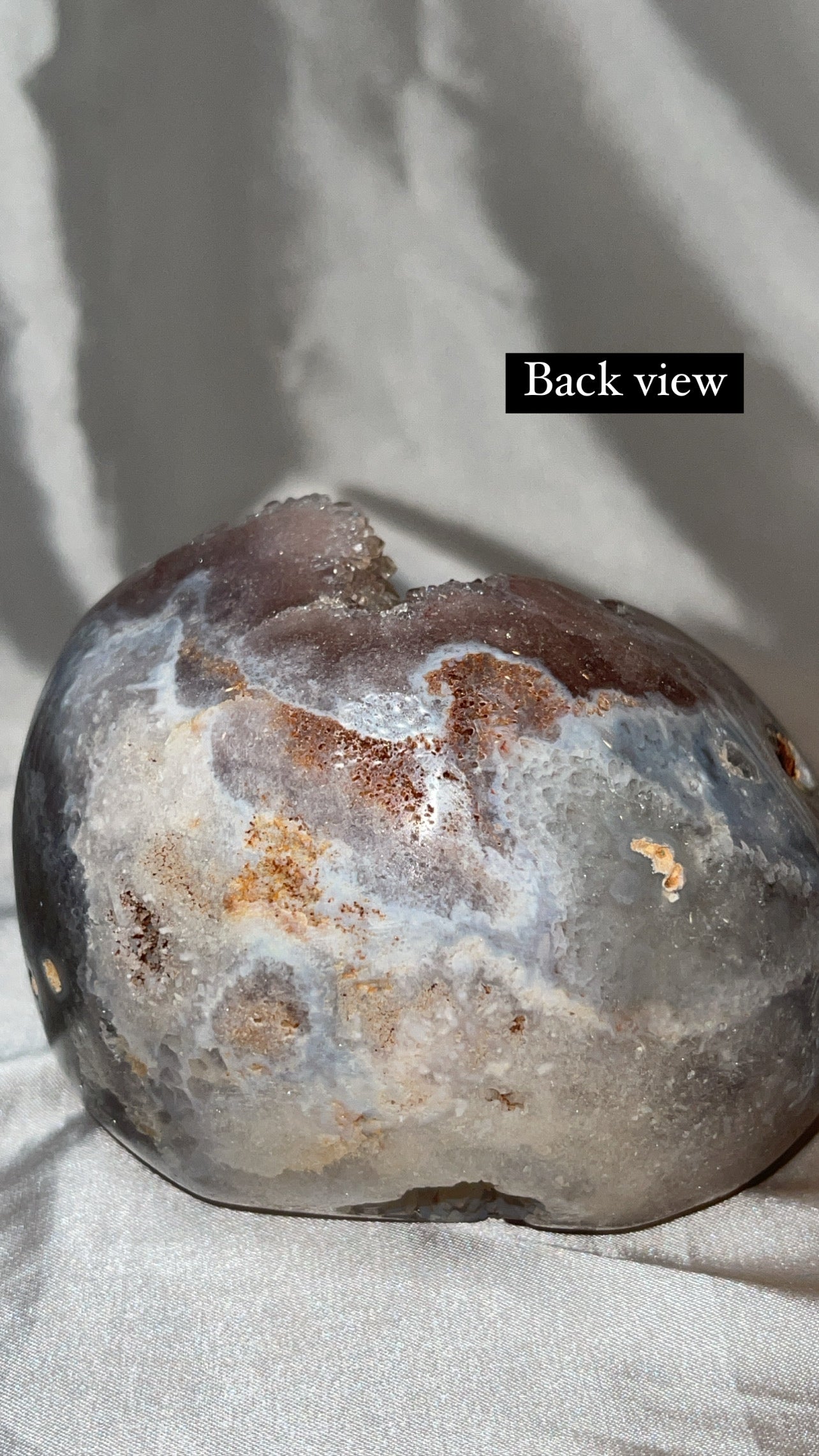 Pink Amethyst Druzy XL Freeform