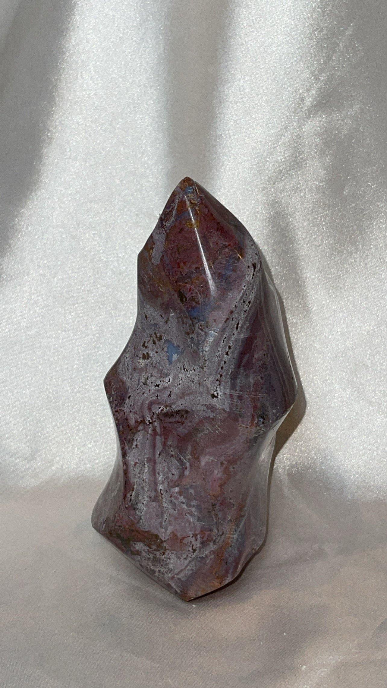 Pink/Purple Ocean Jasper AAA Large Flame