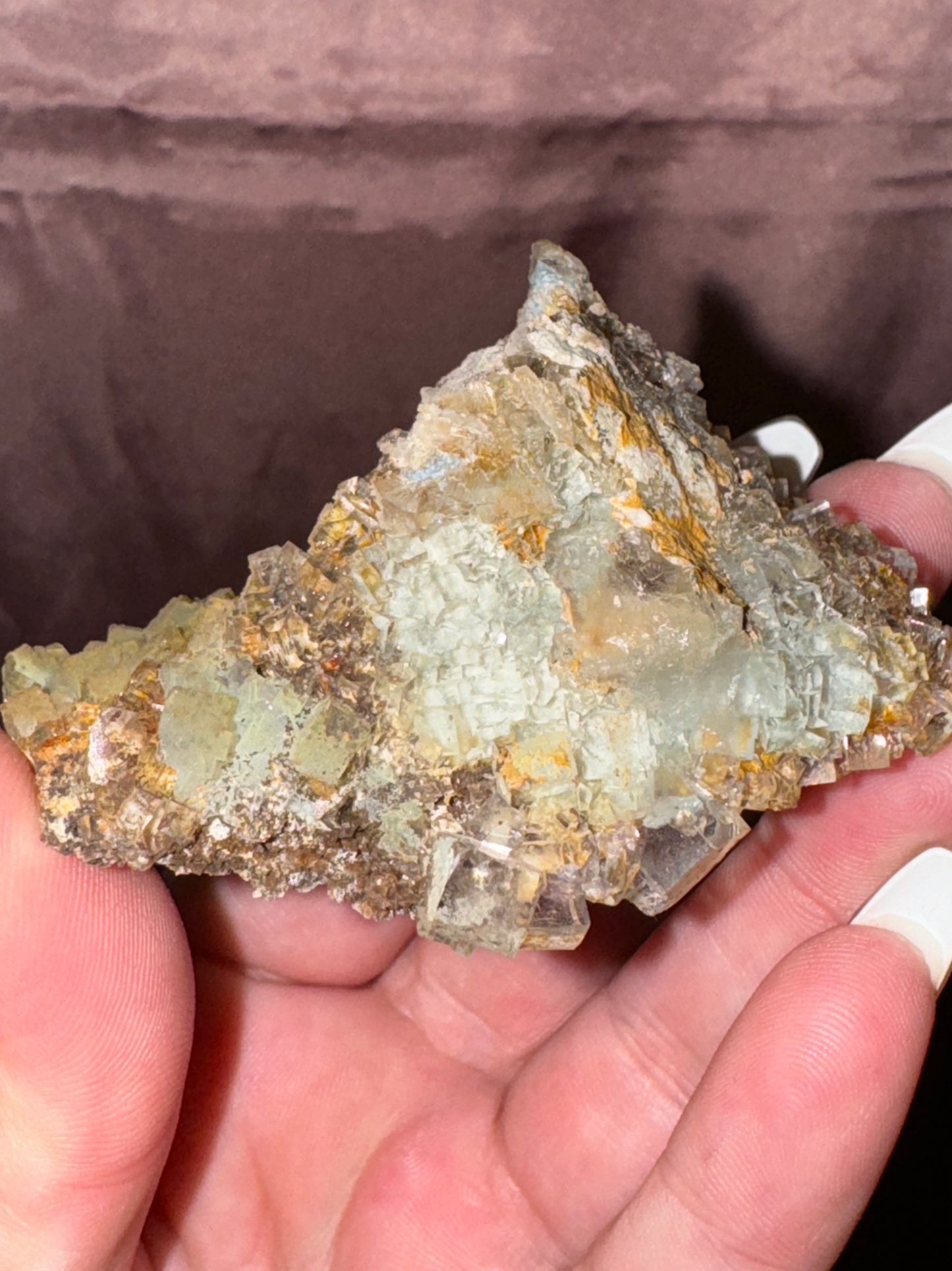 Colorless Fujian Fluorite Specimen