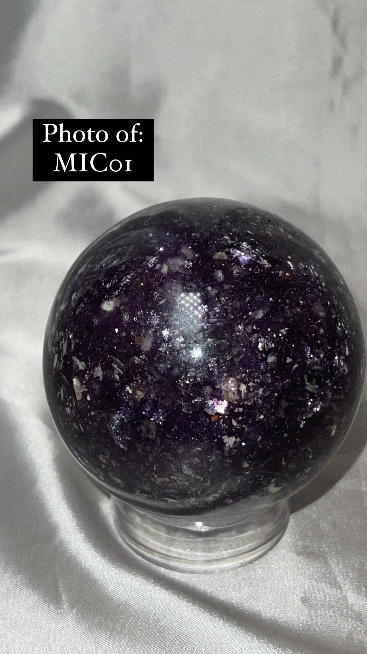 Mica Lepidolite XL Sphere