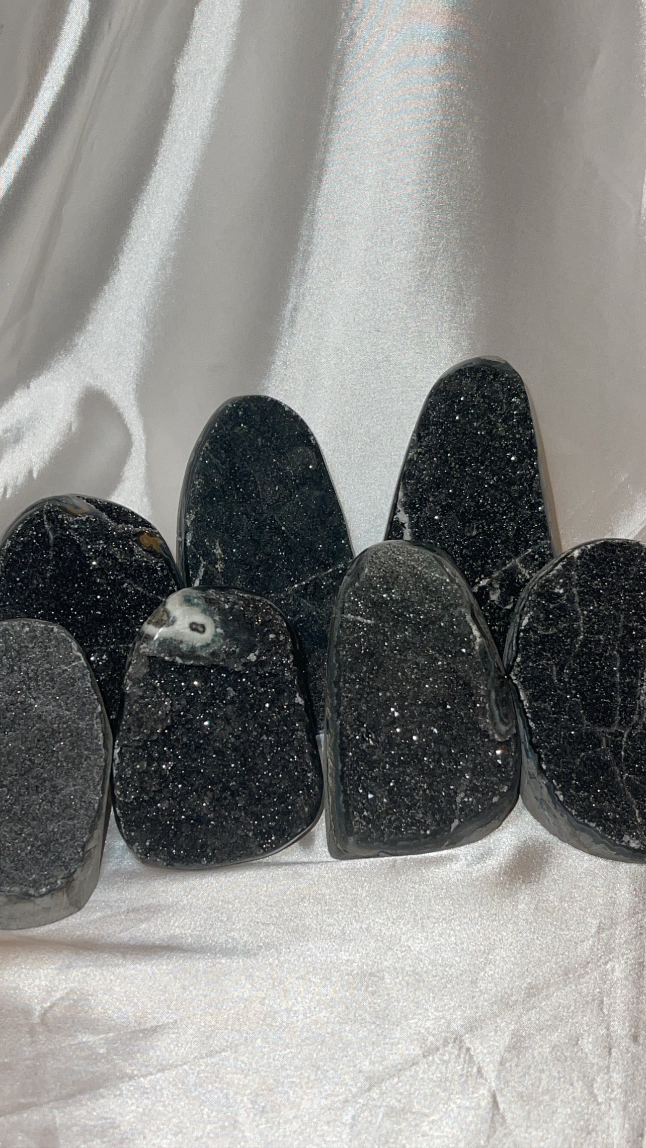 Black Amethyst Cut Base