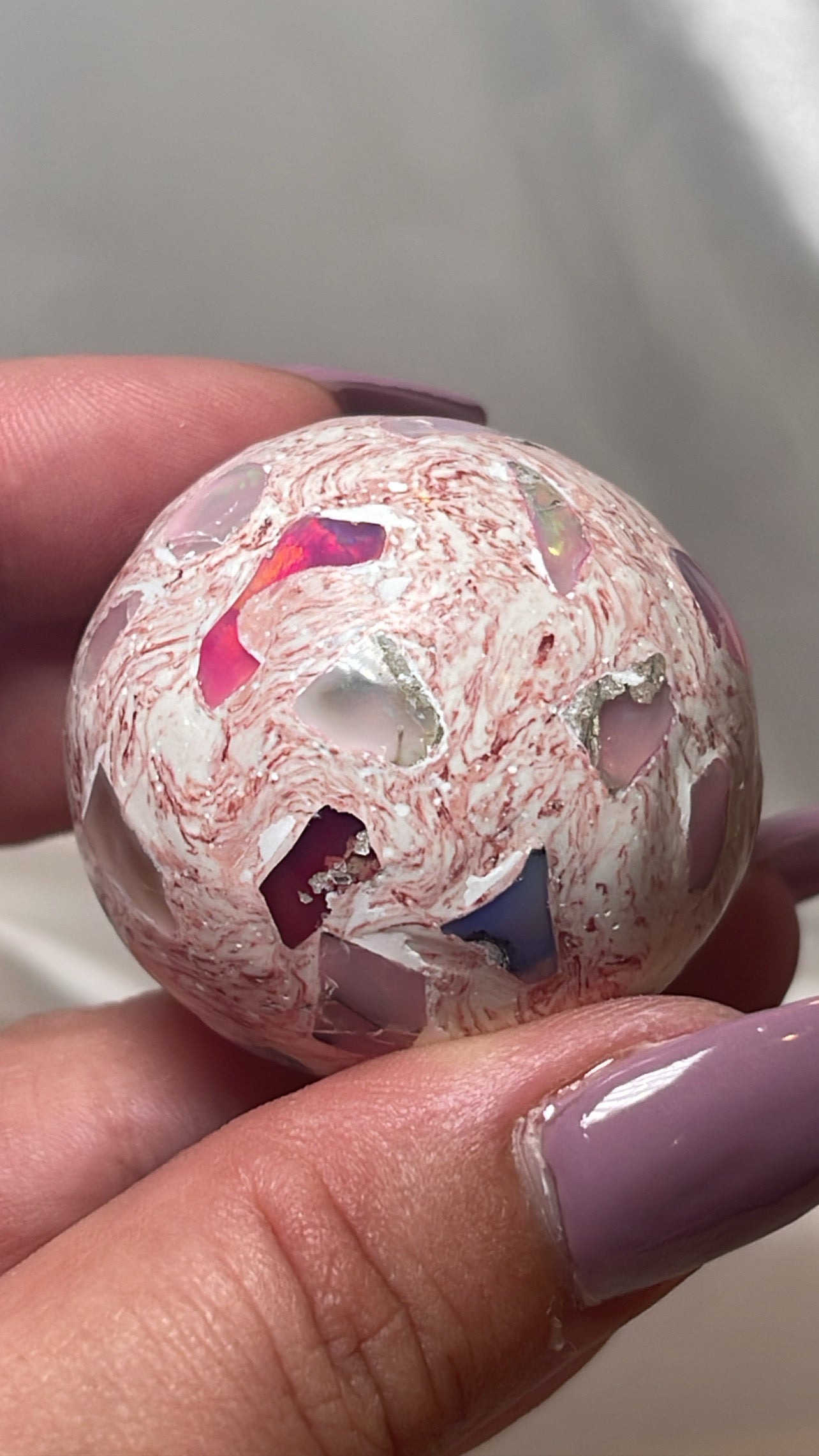 Mexican Fire Opal AAA Sphere