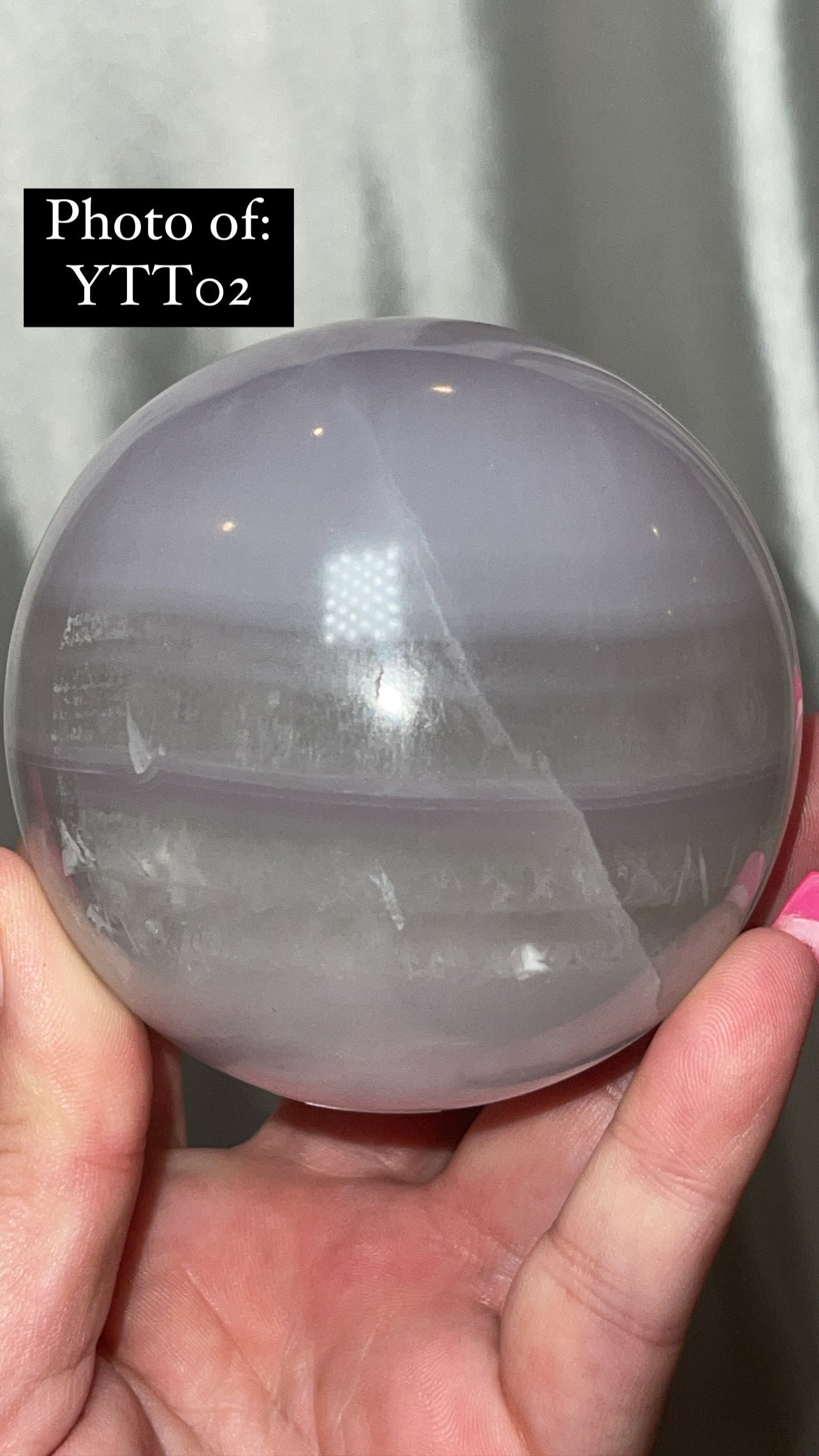 Yttrium Fluorite XL Sphere