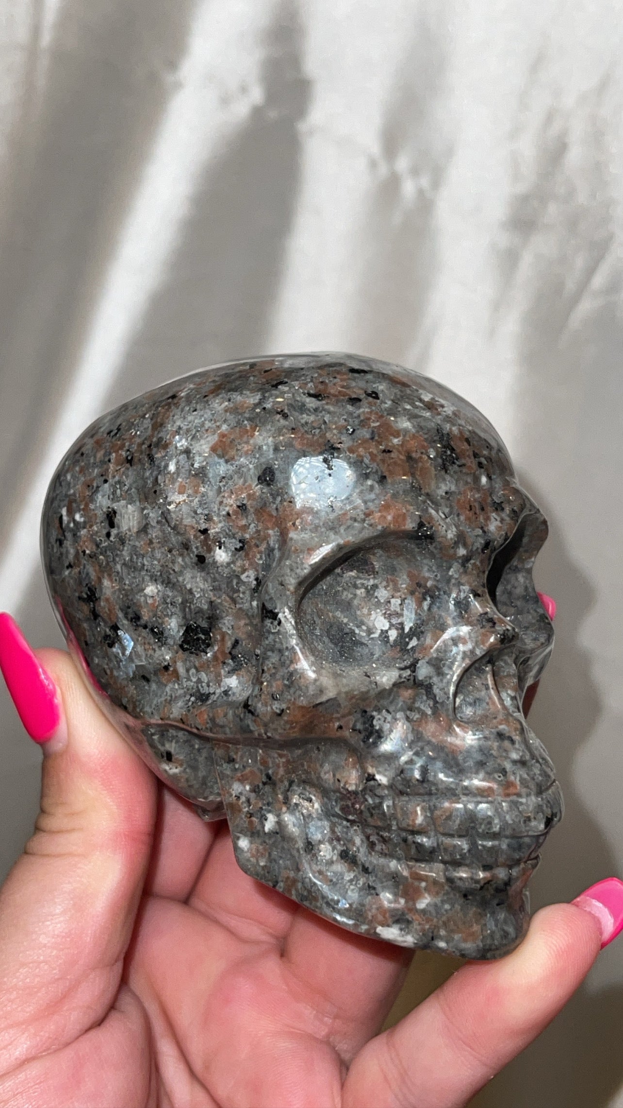 Yooperlite Medium Skull