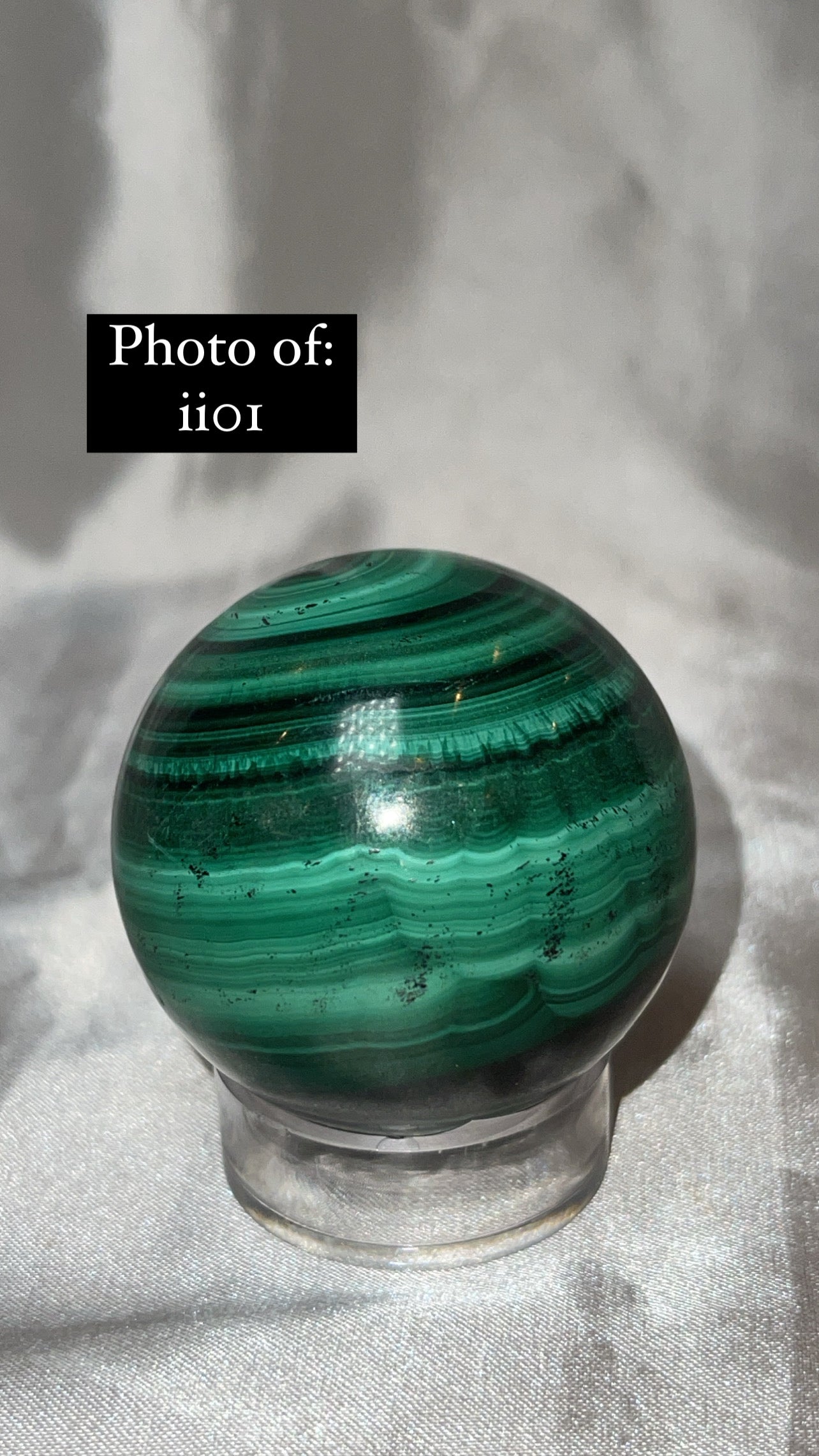 Malachite AA Large/XL Sphere