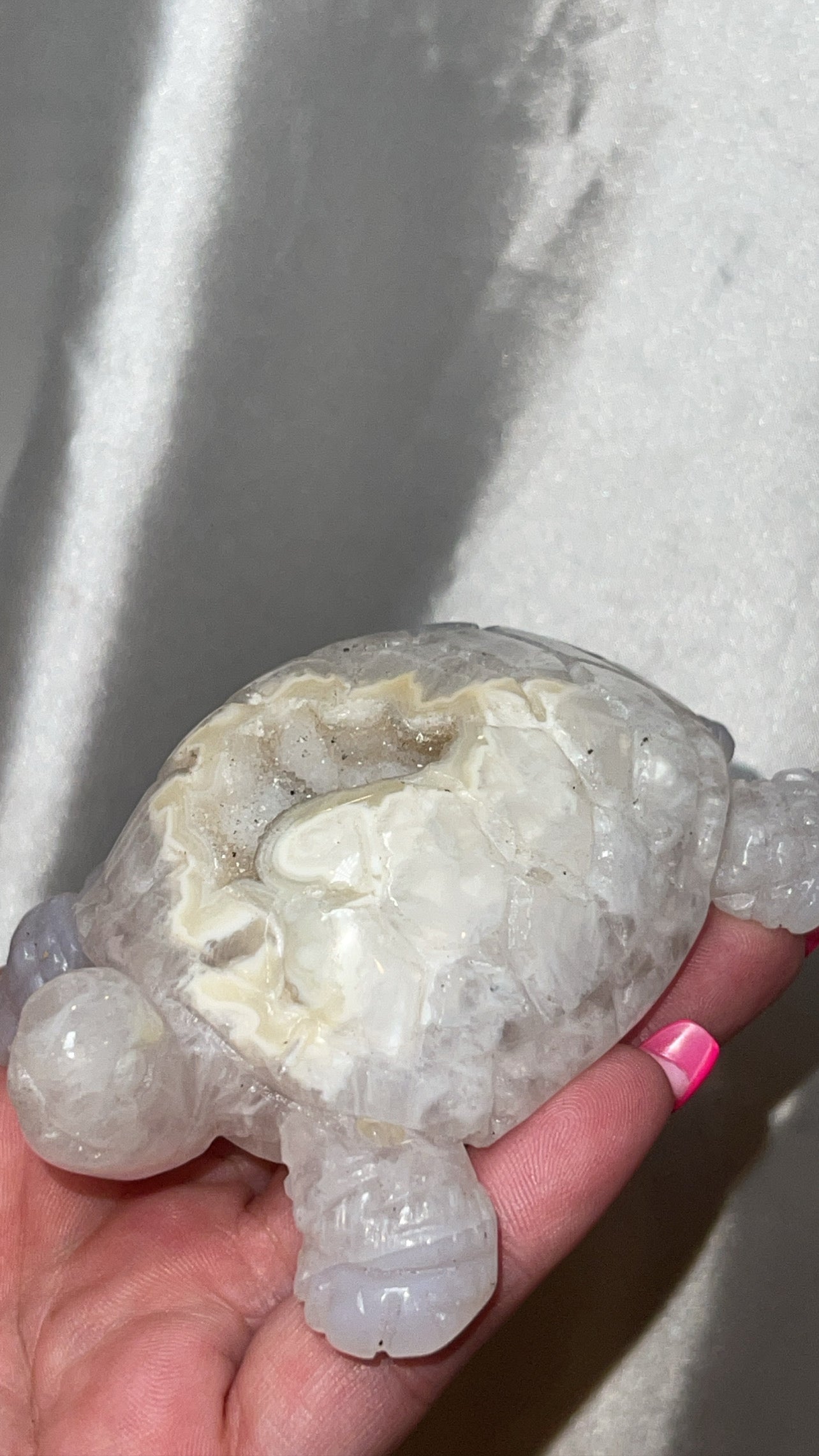 Druzy Agate AAA Large Turtle