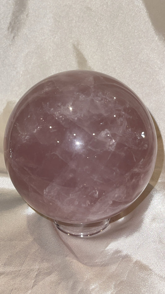 Star Rose Quartz XL Sphere (102mm)