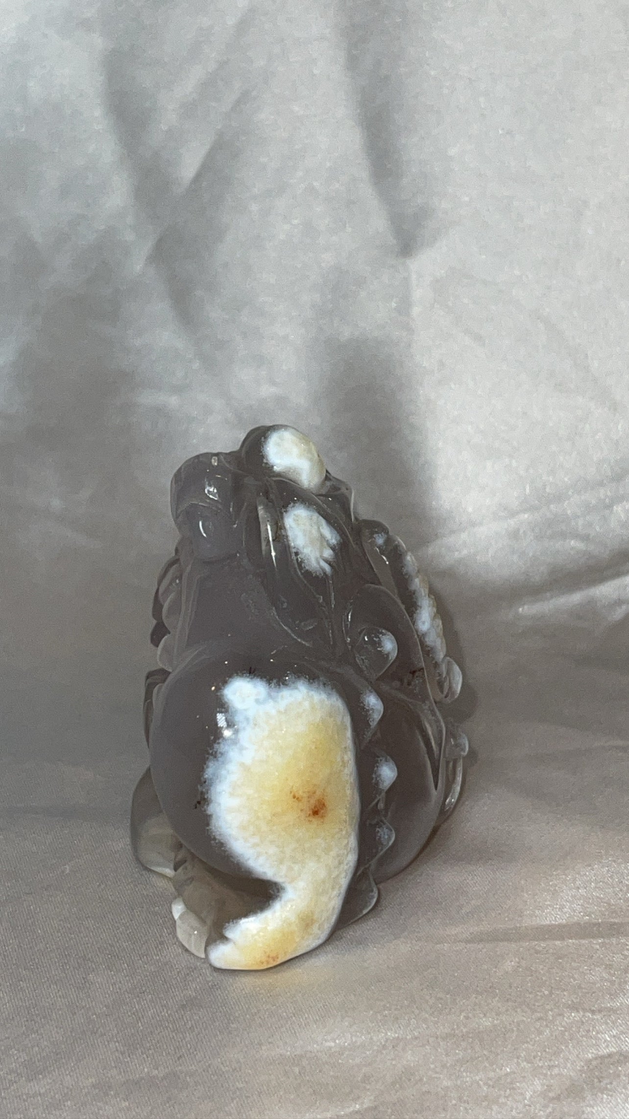 Druzy Agate Money Frog