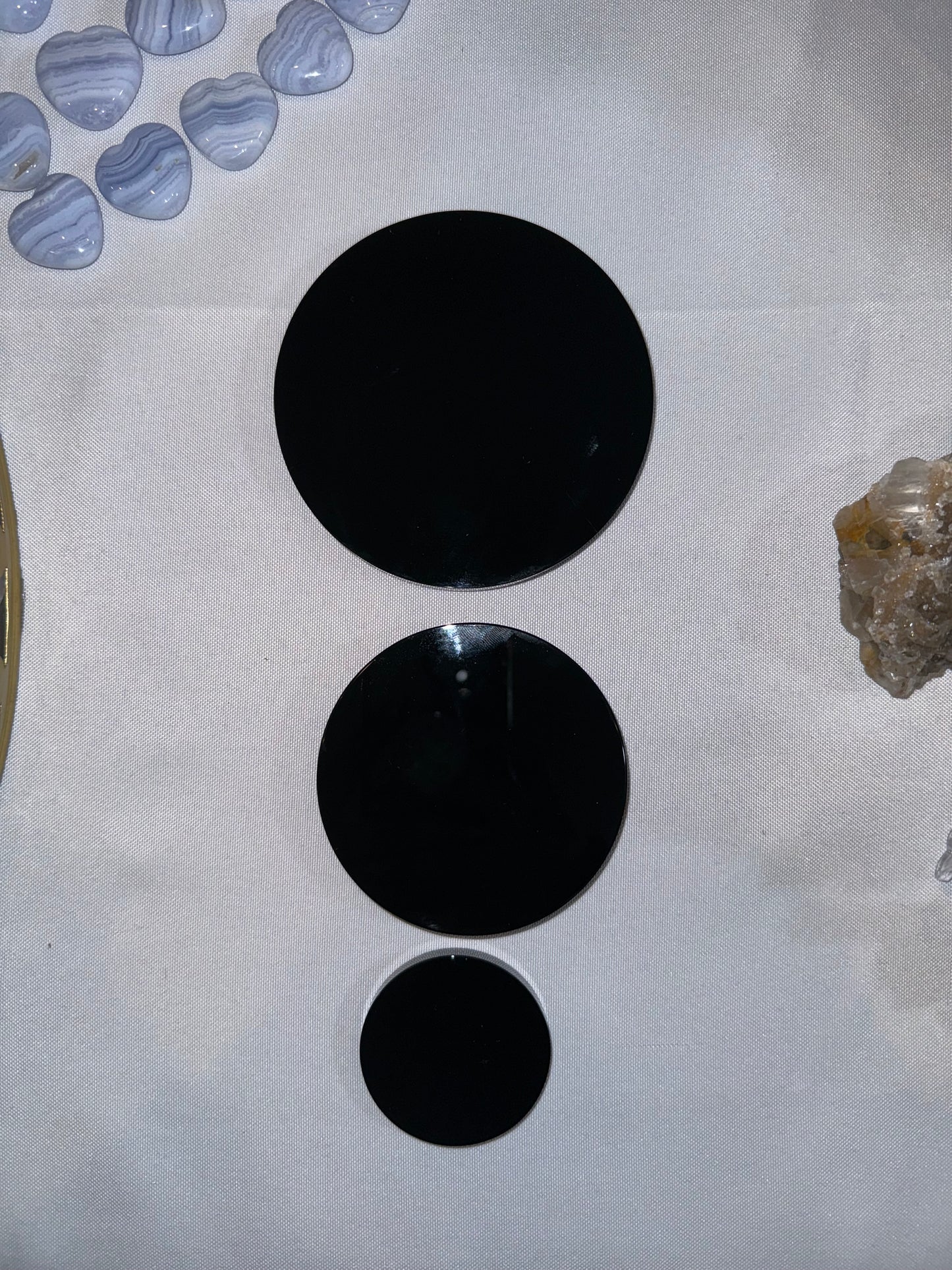 Obsidian Scrying Mirror