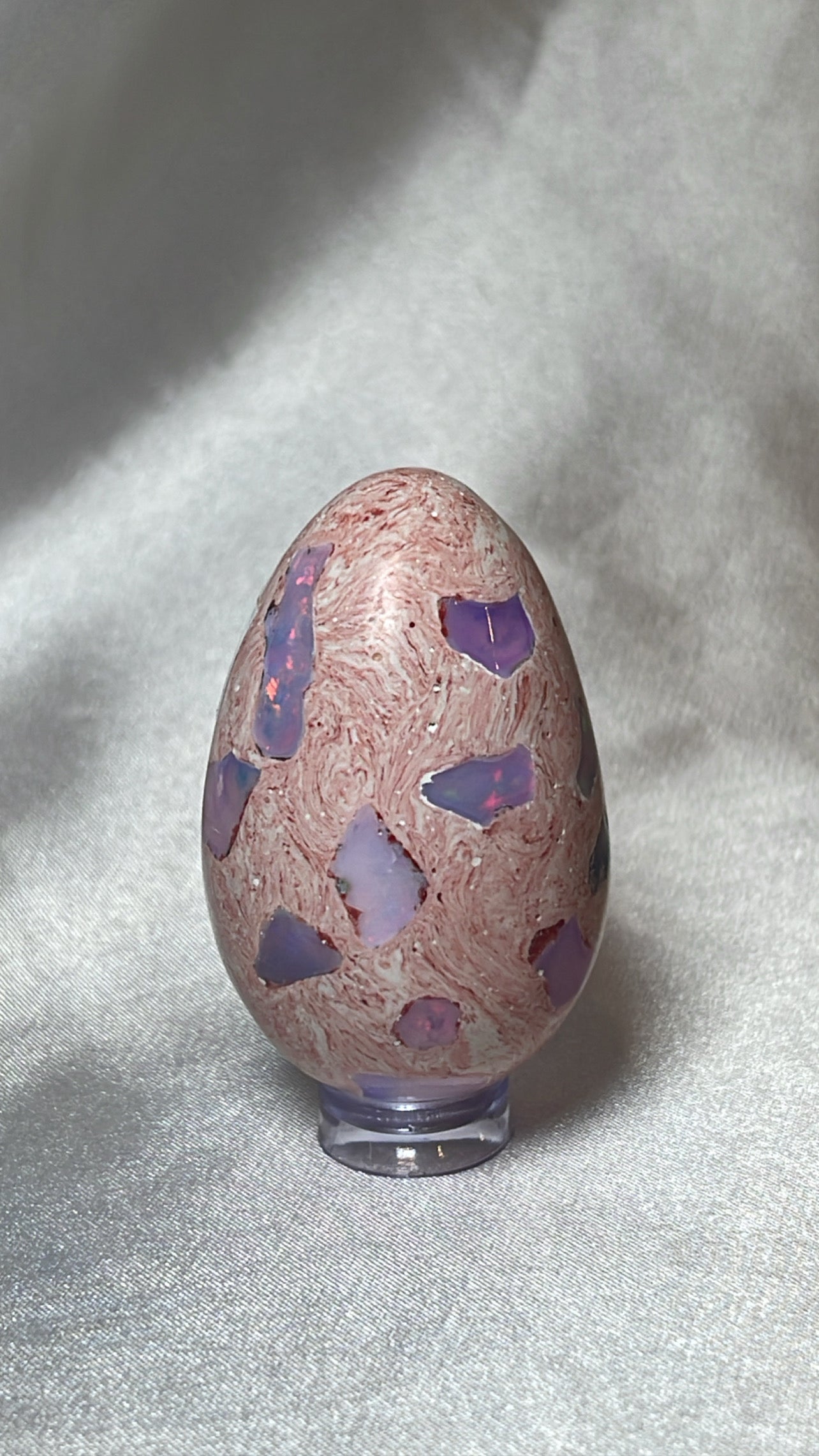Mexican Fire Opal AAA Egg