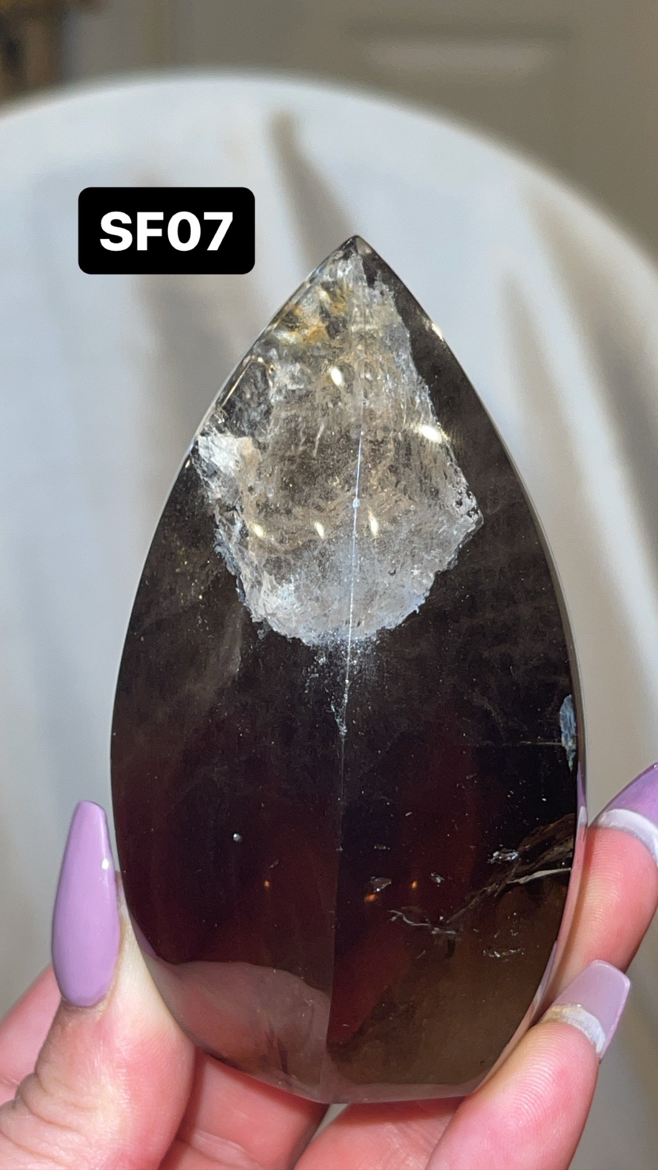 Smoky Quartz AAA Flame