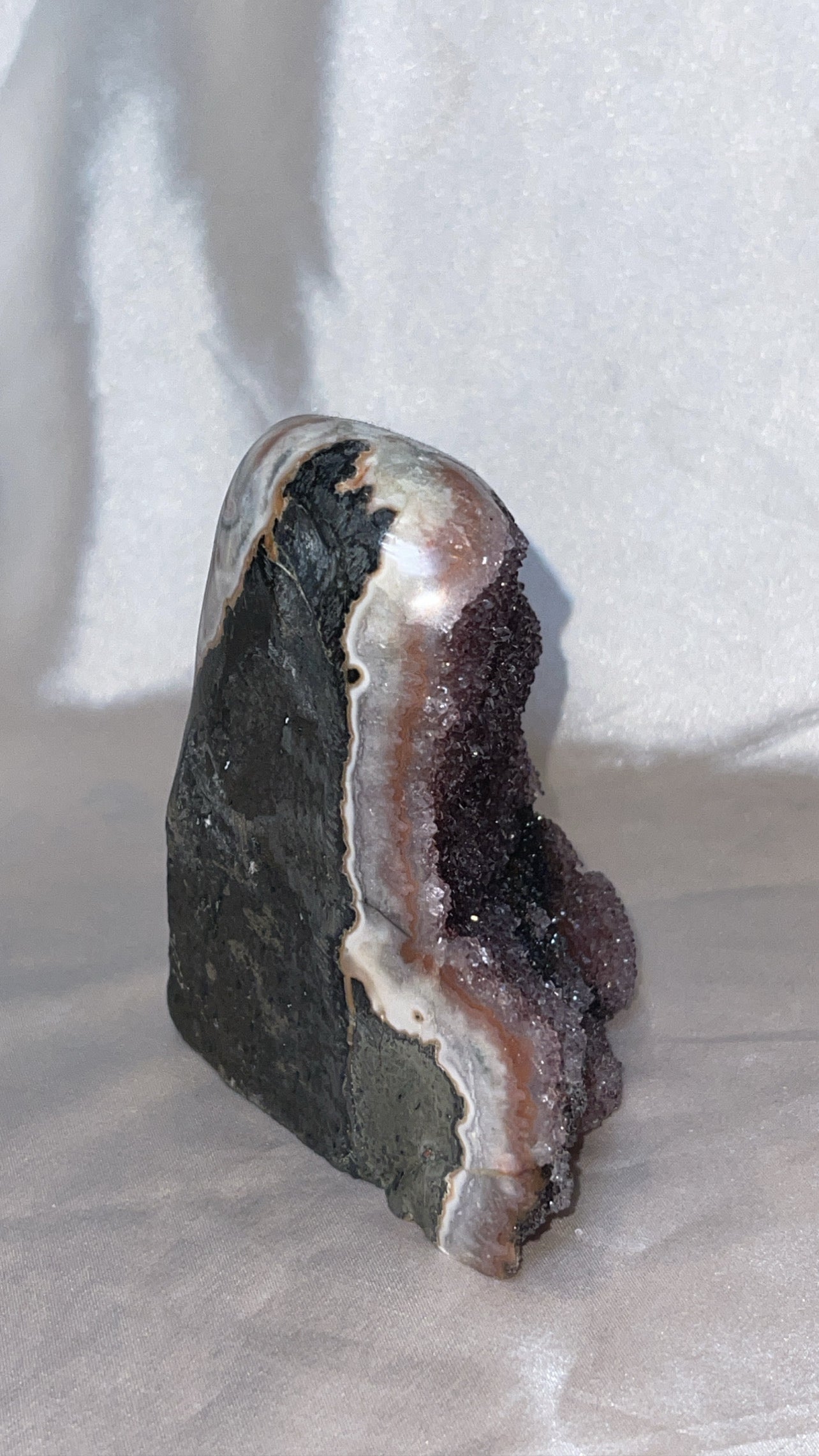 Druzy Galaxy Amethyst AAA Large Cutbase