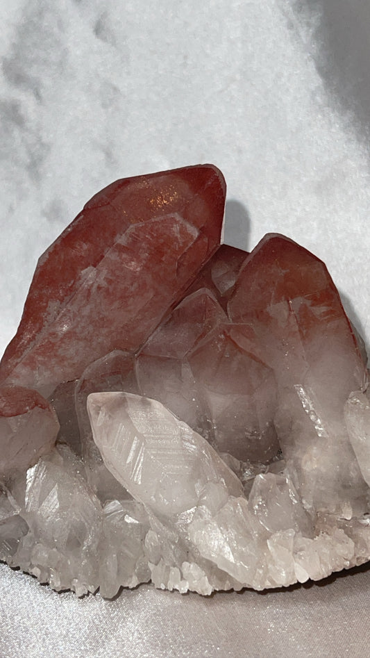 Scarlet Temple Lemurian XL Cluster