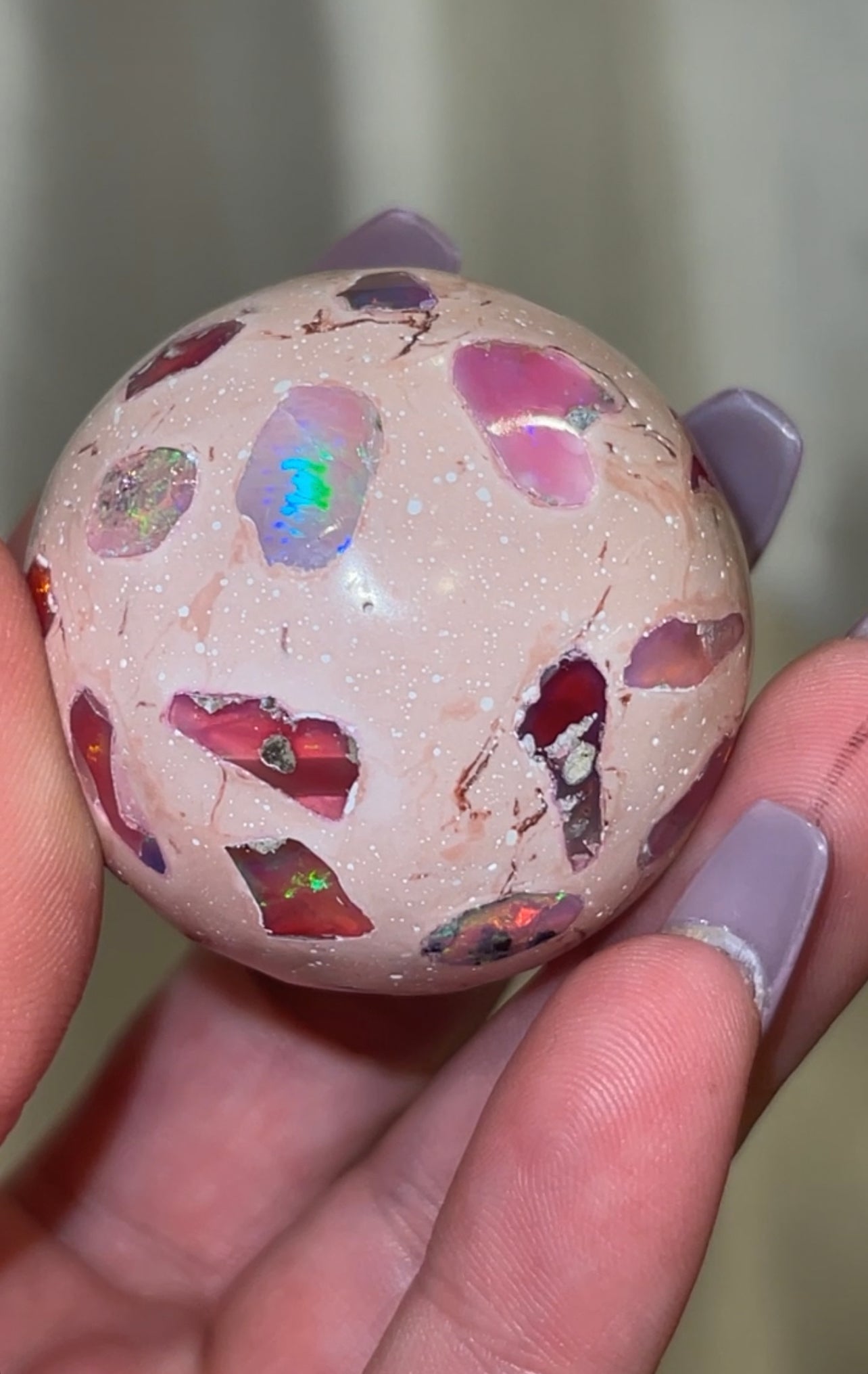 Mexican Fire Opal AAA Sphere