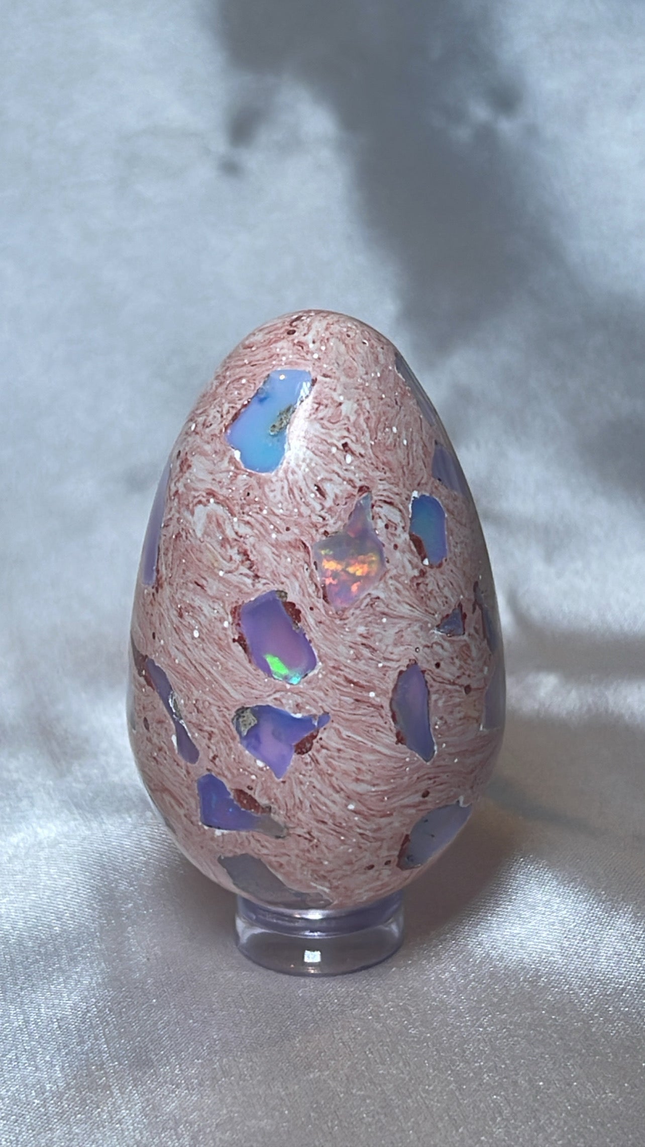 Mexican Fire Opal AAA Egg