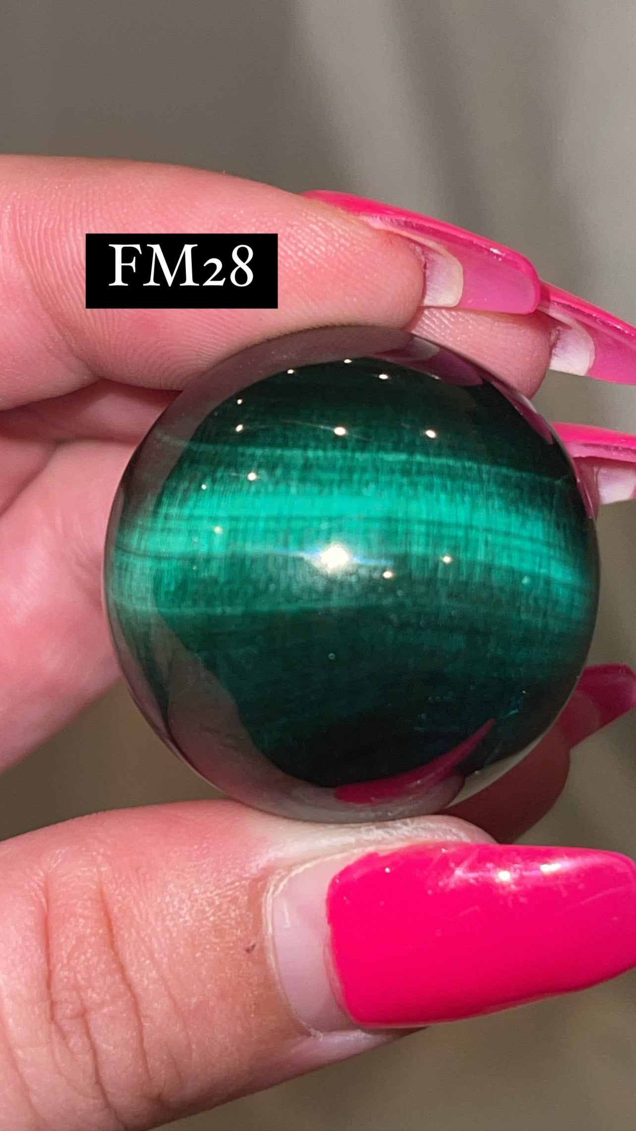 Velvet Fibrous Malachite AAA Sphere