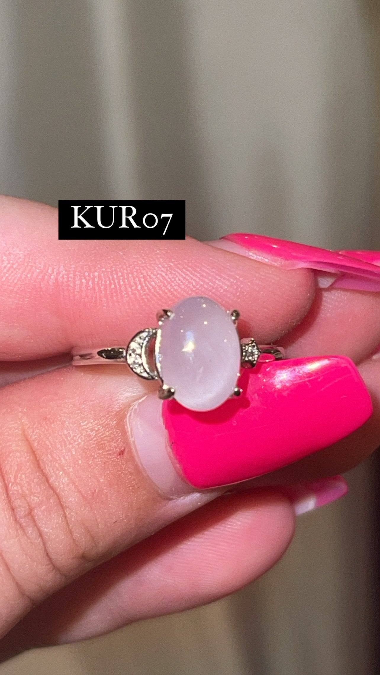 Kunzite AAA Adjustable Ring (Choose Your Own)