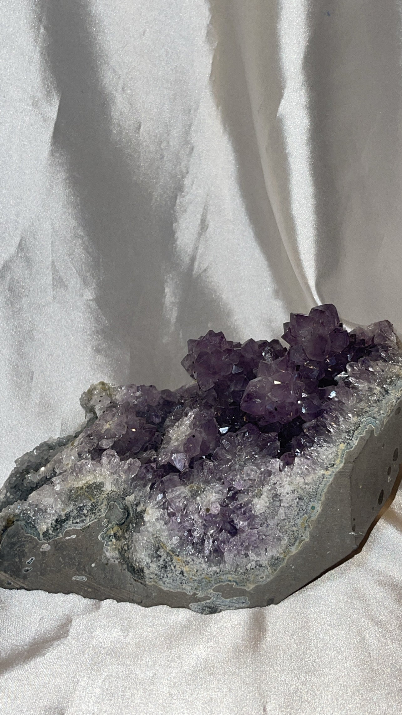 Amethyst Stalachtite Geode XXXL Display