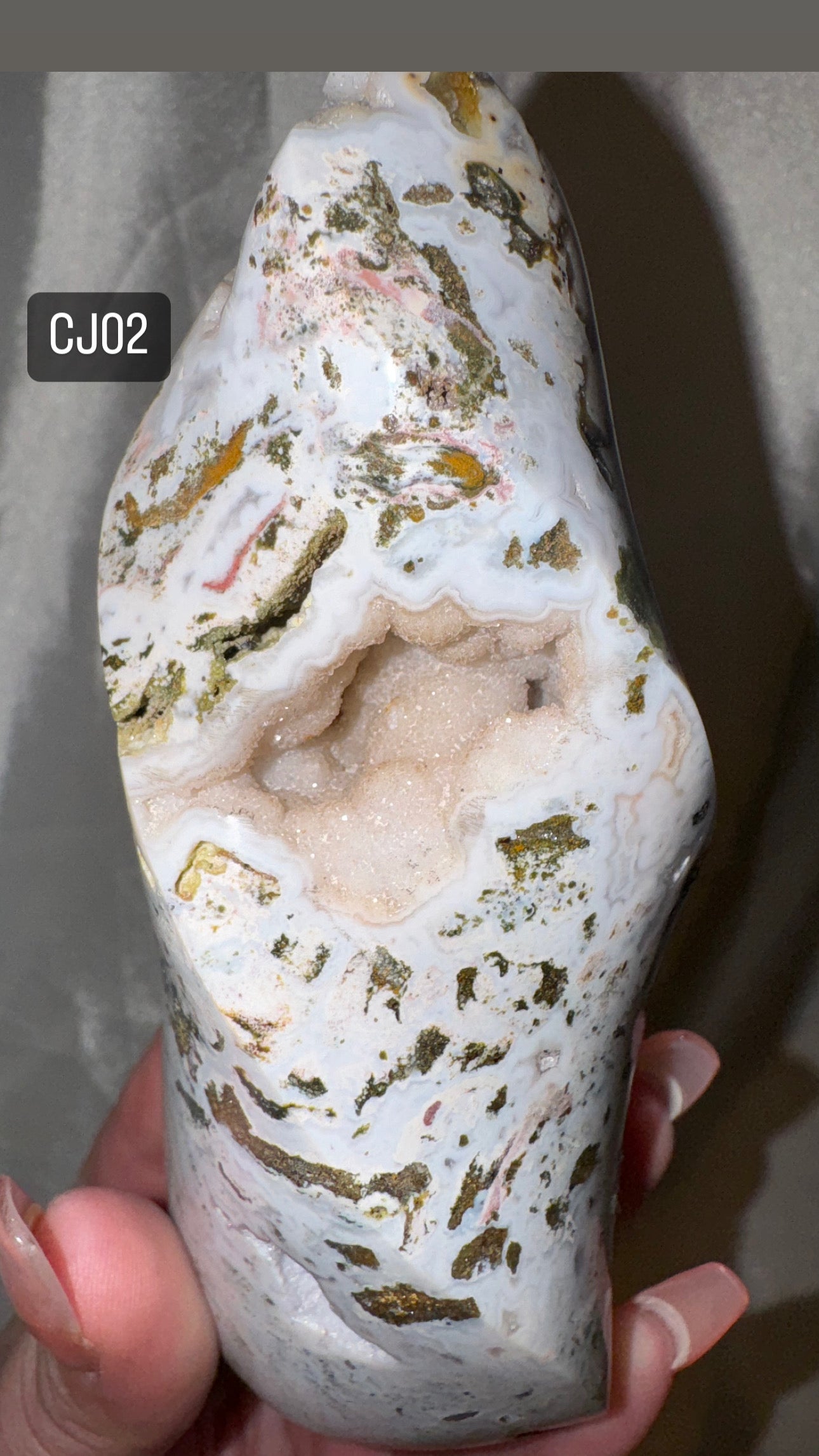 Cosmic Ocean Jasper AAA Flames