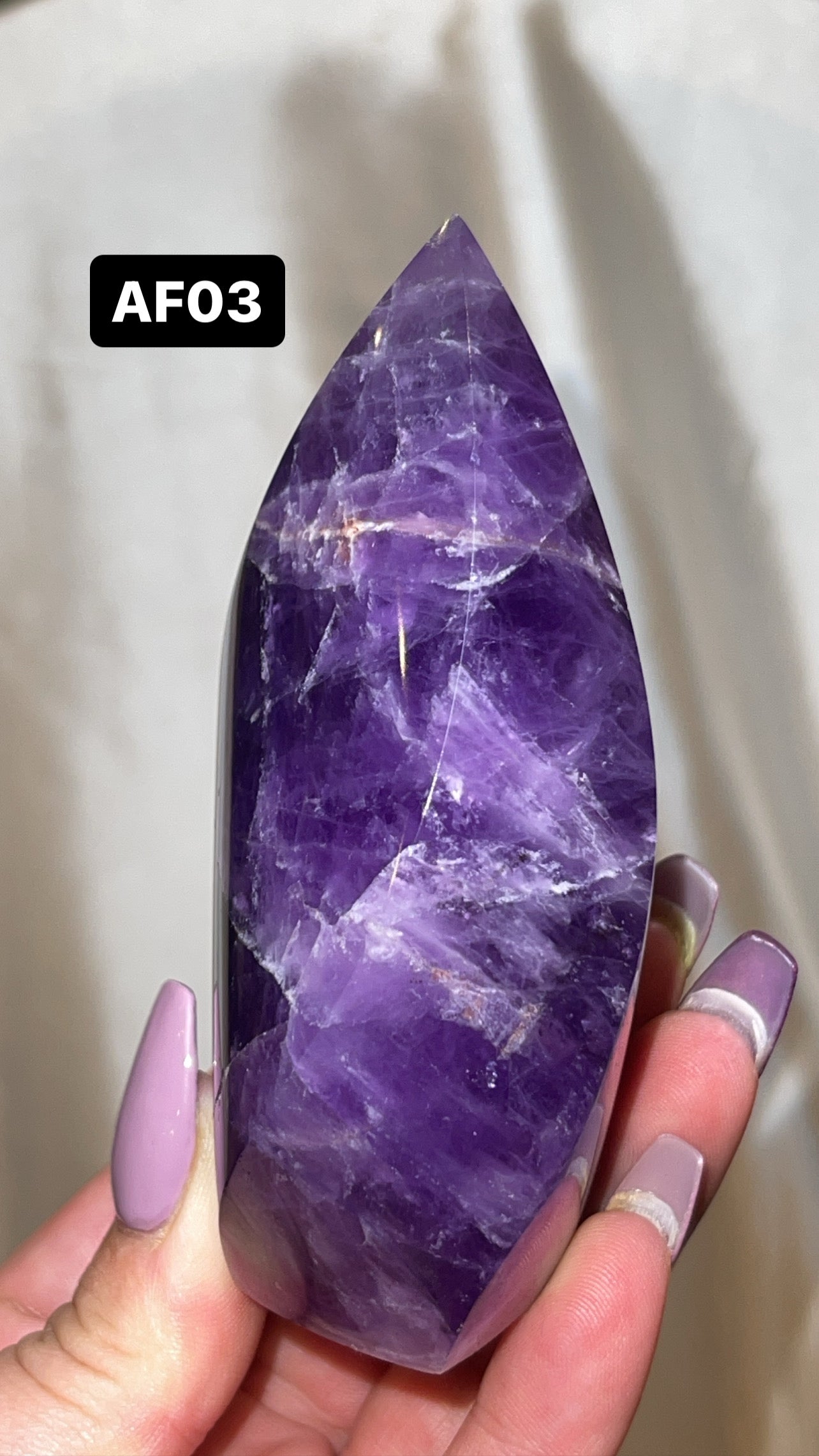 Amethyst AAA Flame (only 1 left!)