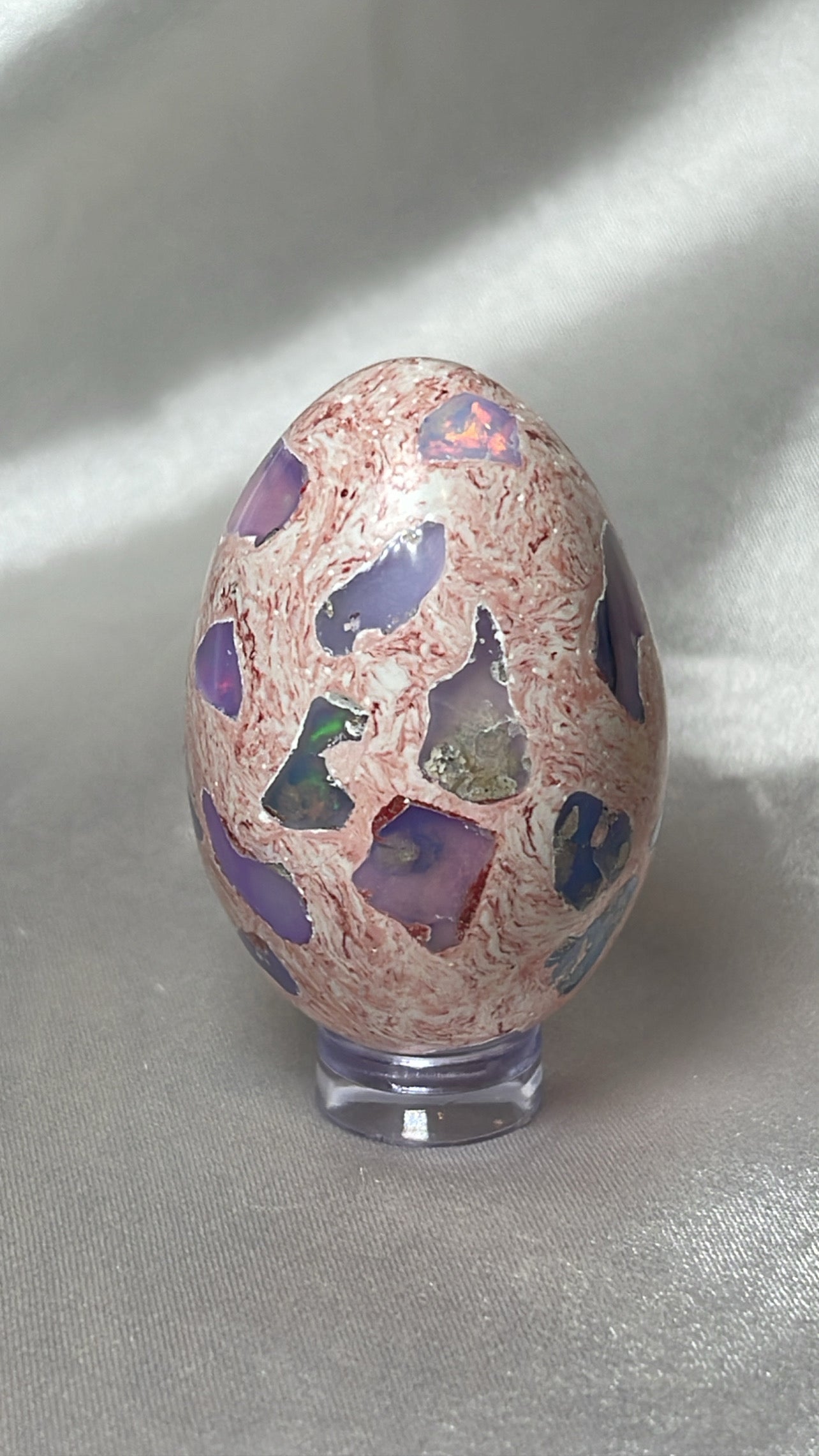 Mexican Fire Opal AAA Egg