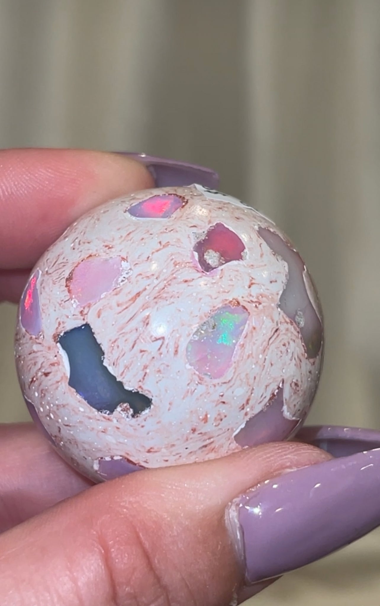 Mexican Fire Opal AAA Sphere