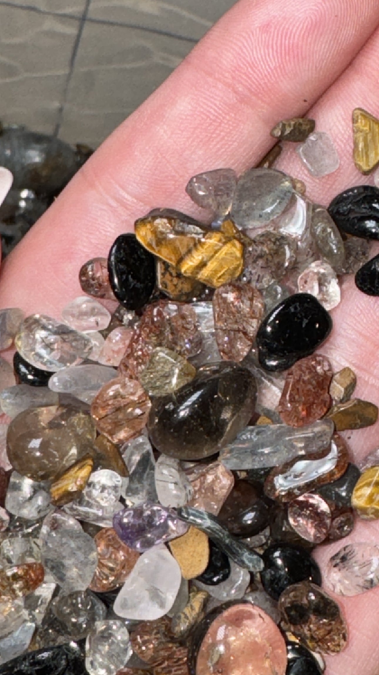 Protection Crystal Confetti Scoop