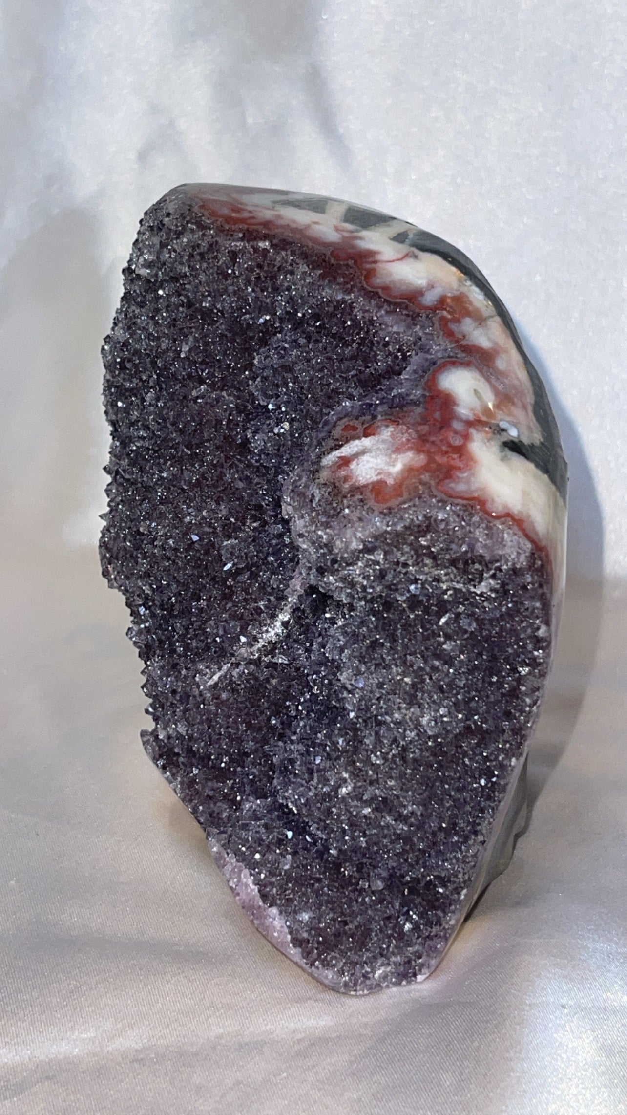 Druzy Galaxy Amethyst AAA Large Cutbase