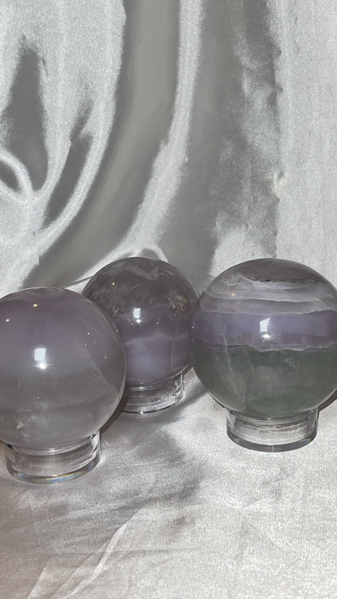 Yttrium Fluorite XL Sphere