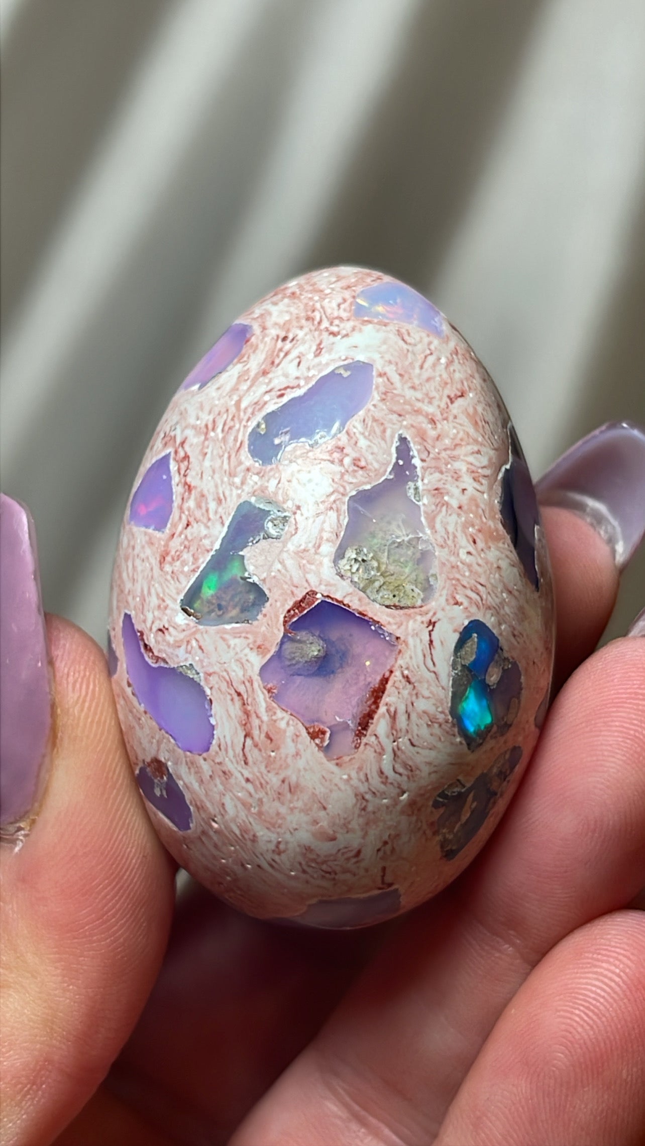 Mexican Fire Opal AAA Egg