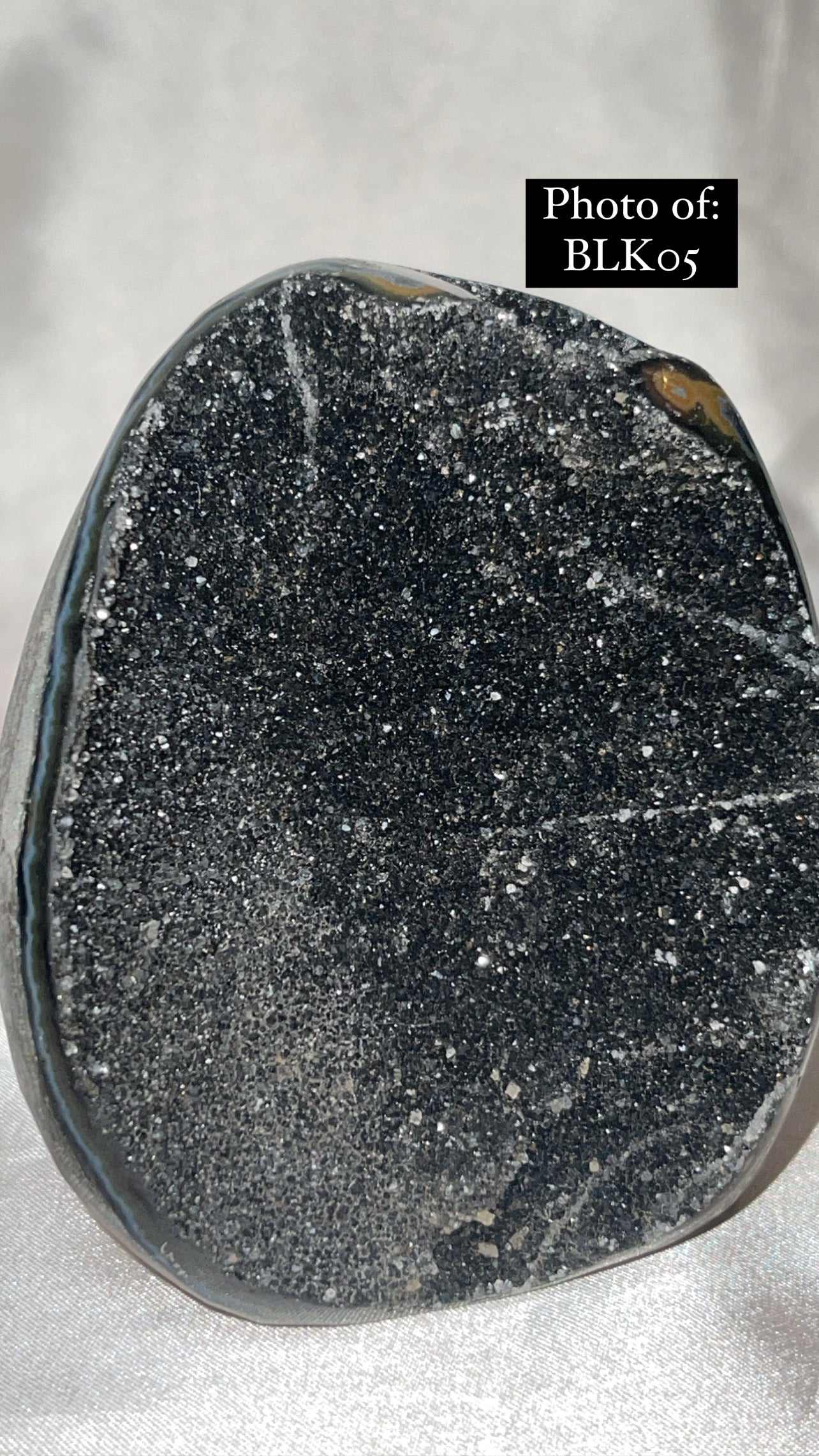 Black Amethyst Cut Base