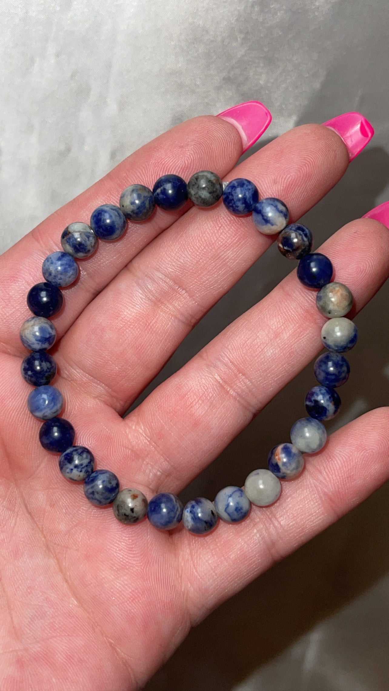 Sunset Sodalite 6mm Bracelet