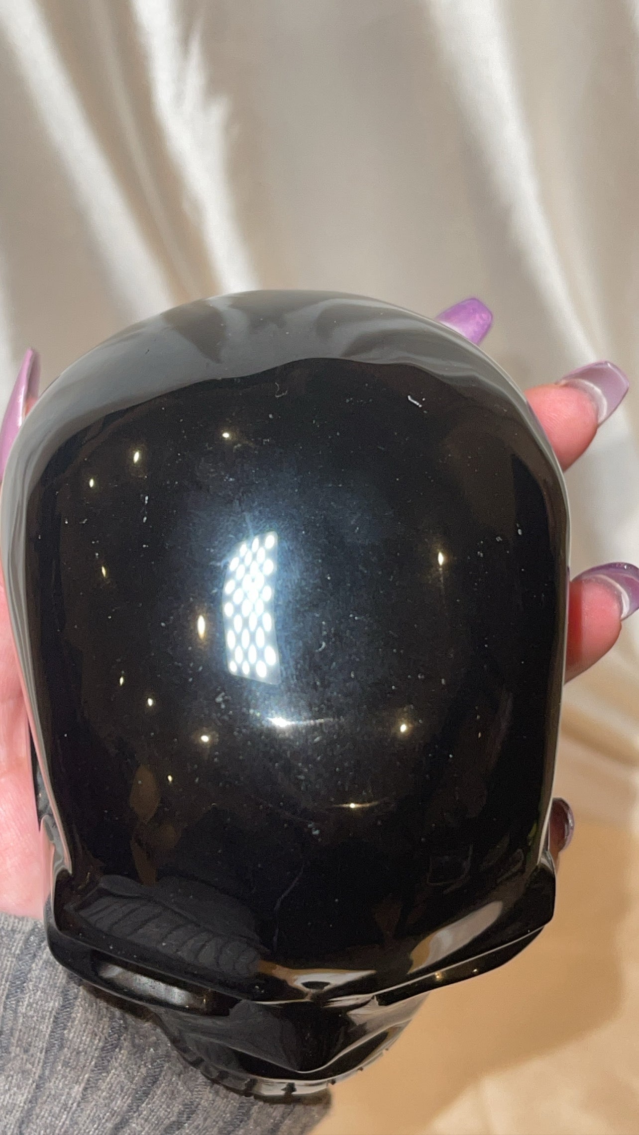 Obsidian Hollow XL Skull