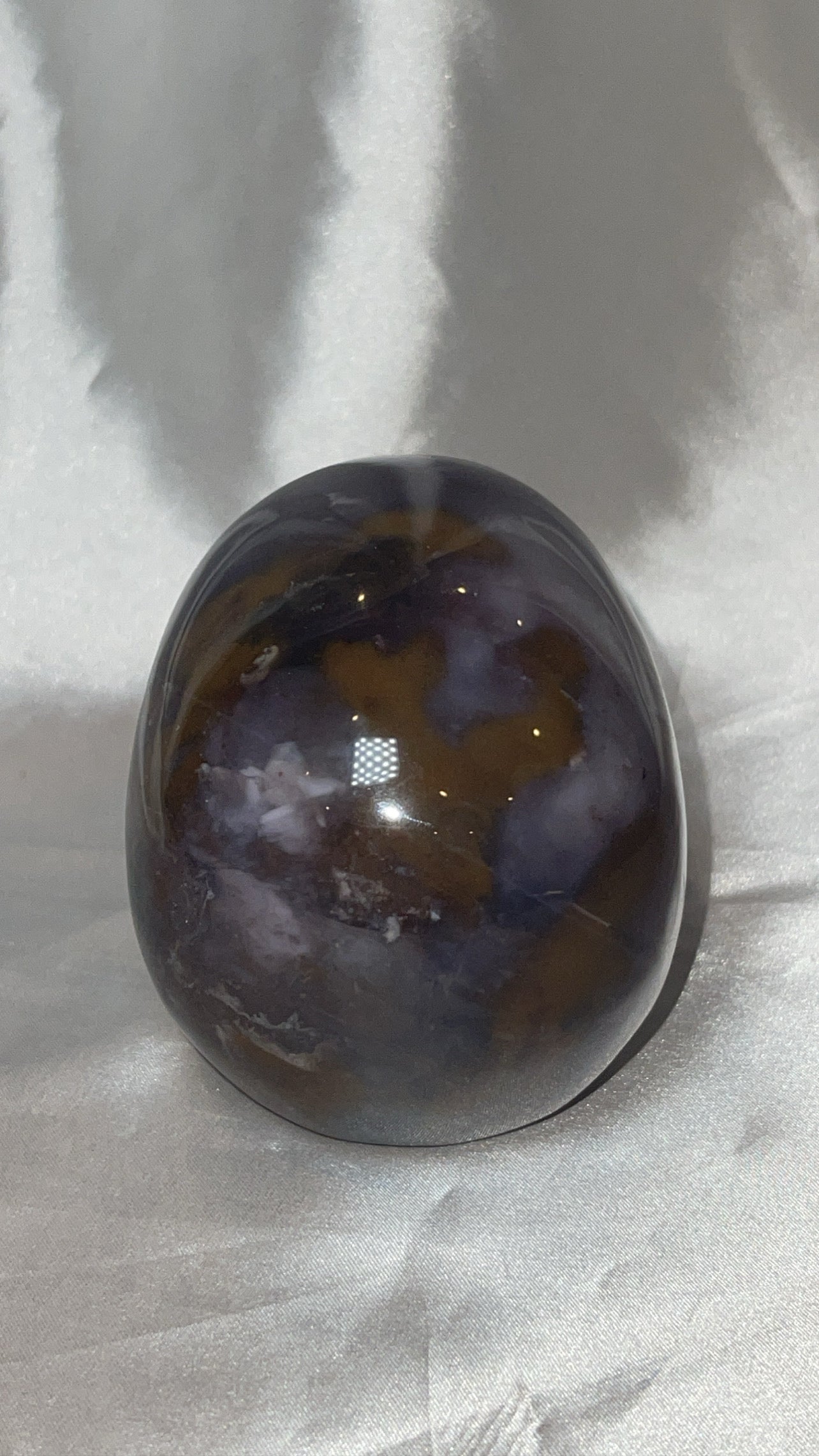 Purple Chalcedony AAA XL Skull