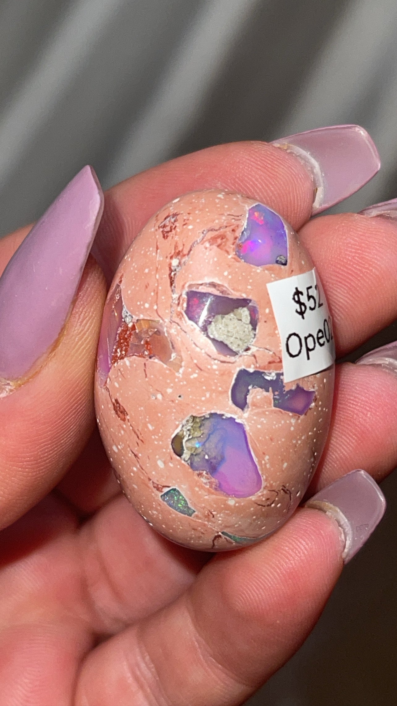 Mexican Fire Opal AAA Egg