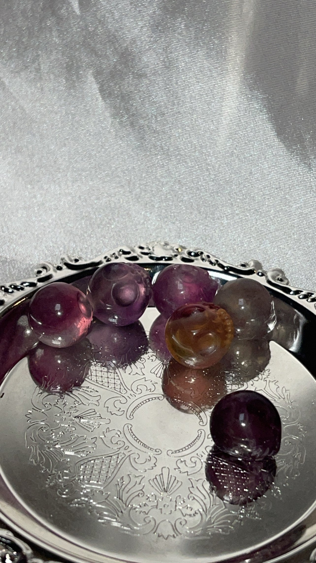 Fluorite Mini Jack Skellington Head