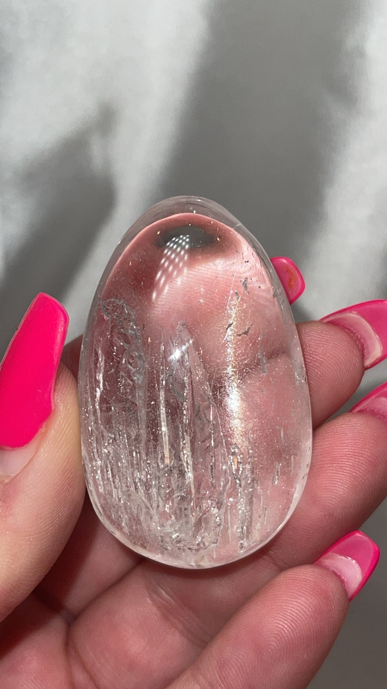 Rare Negative Crystal in Quartz