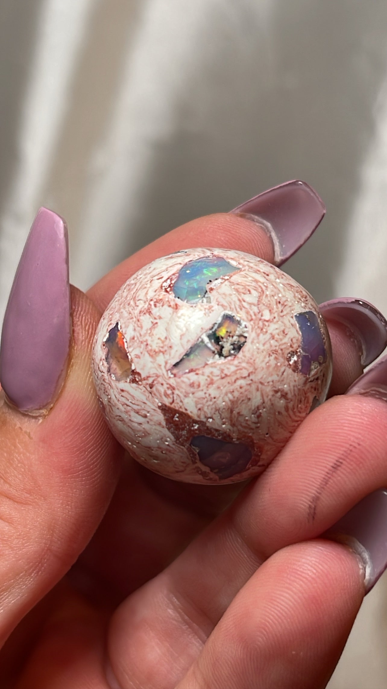 Mexican Fire Opal AAA Sphere