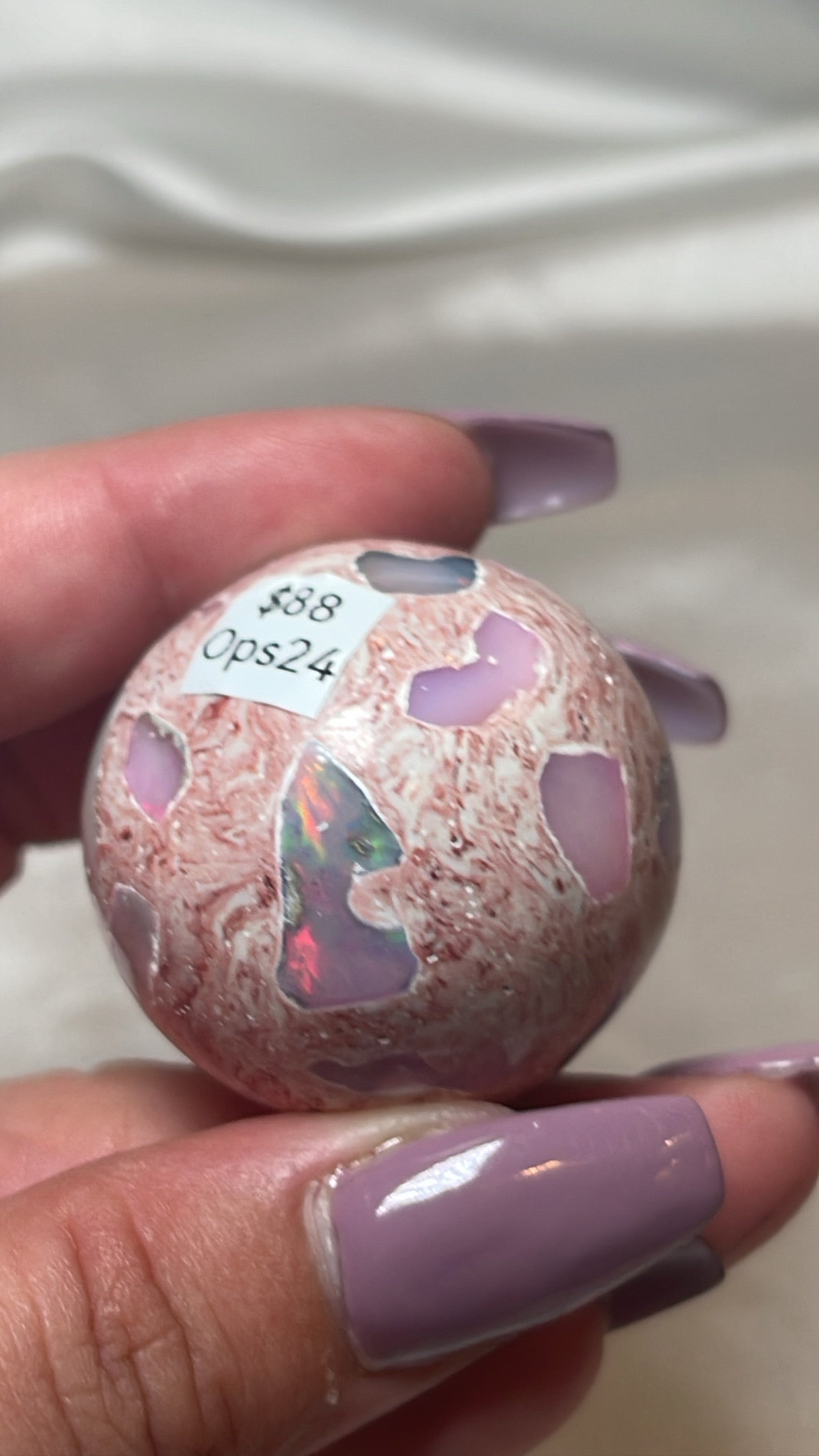 Mexican Fire Opal AAA Sphere