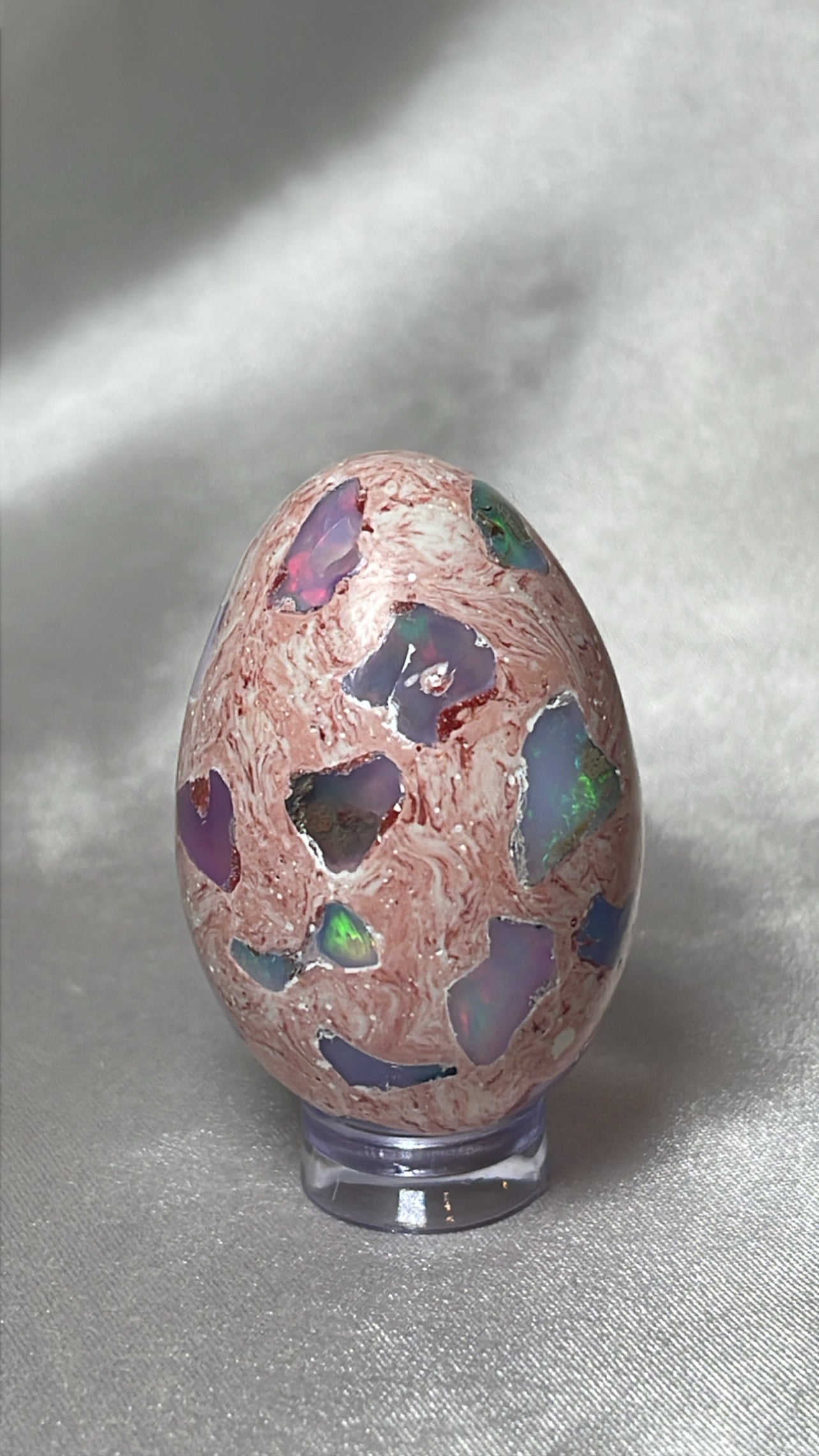 Mexican Fire Opal AAA Egg