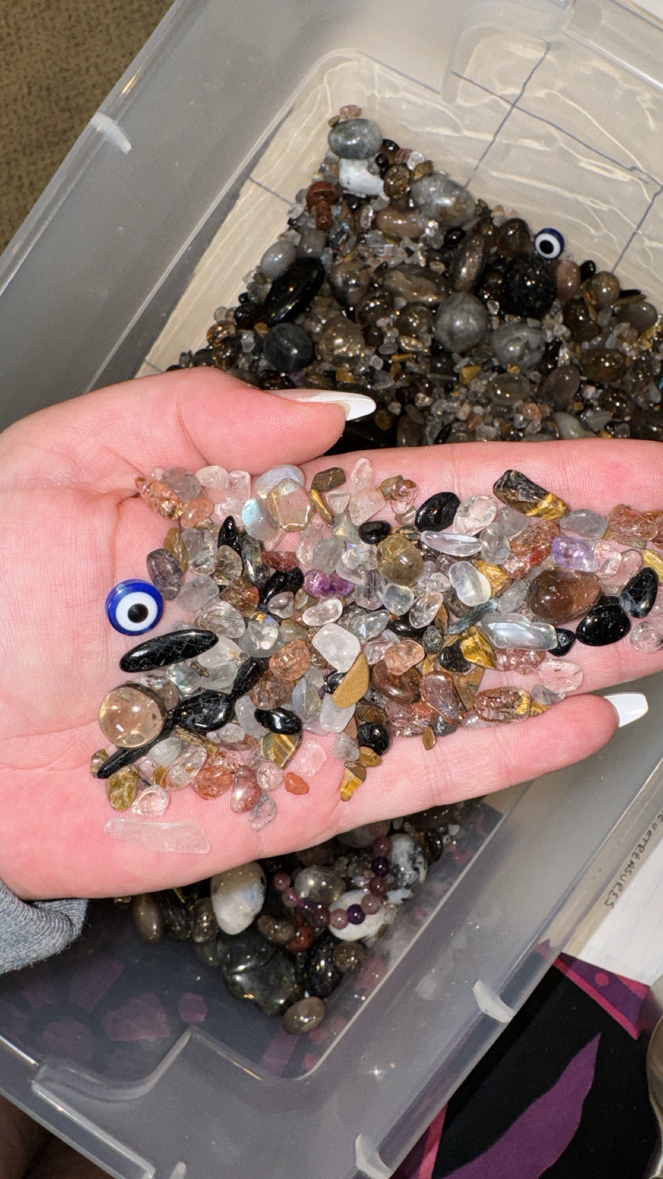 Protection Crystal Confetti Scoop