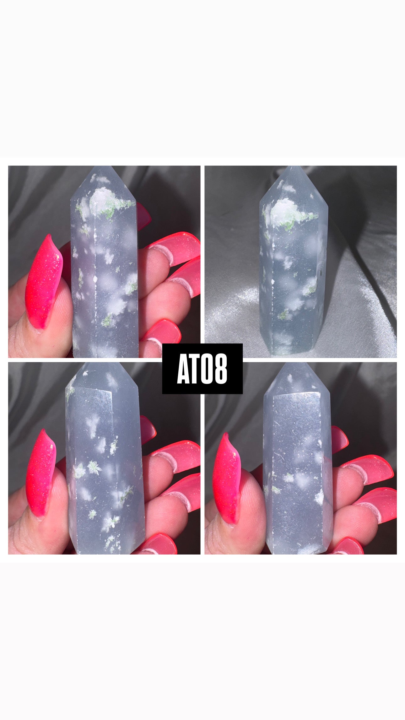 Angelite Sparkle Tower