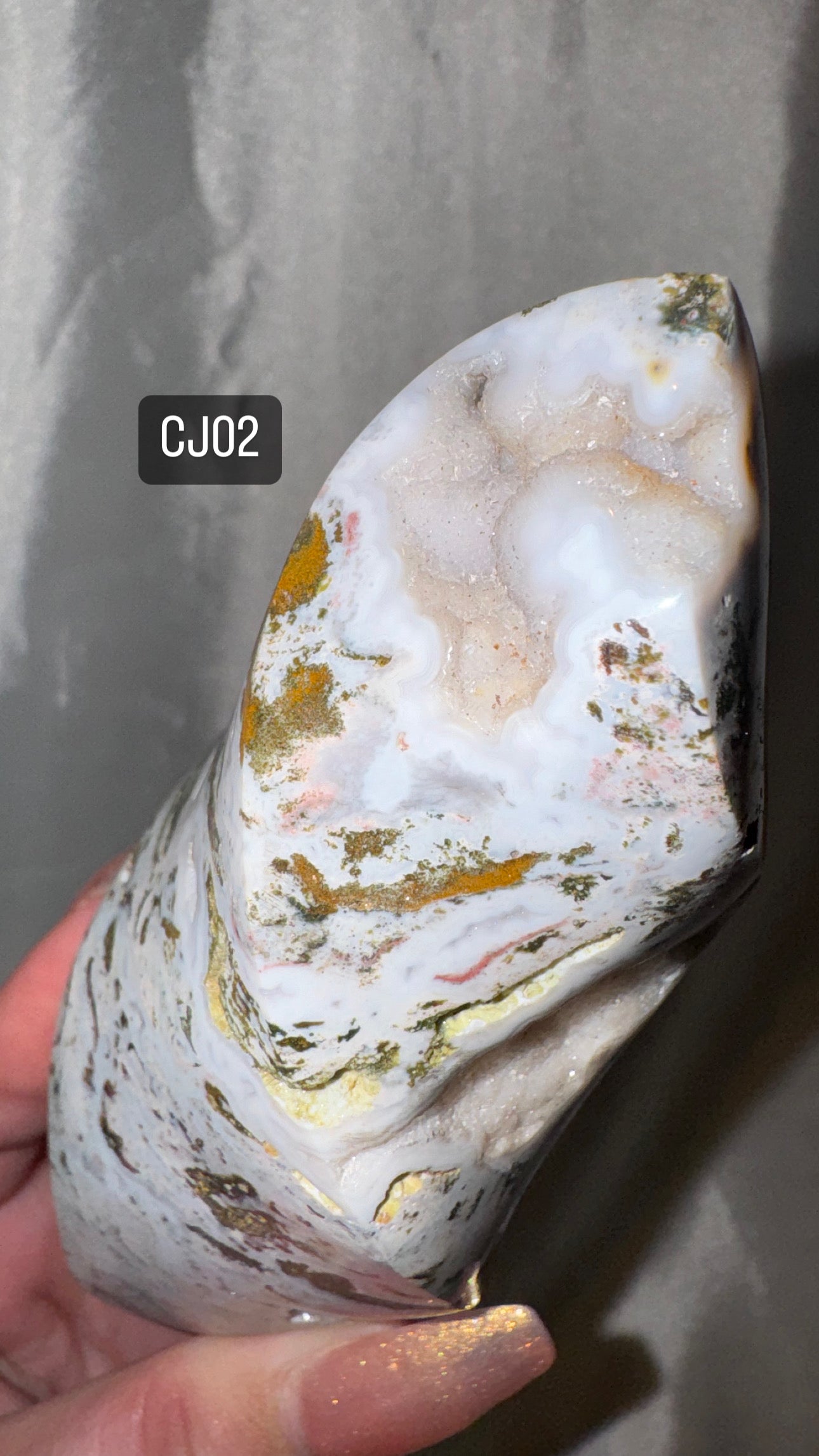 Cosmic Ocean Jasper AAA Flames