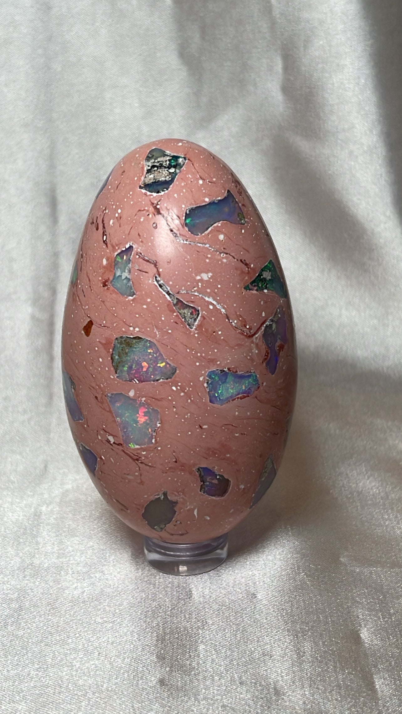 Mexican Fire Opal AAA Egg